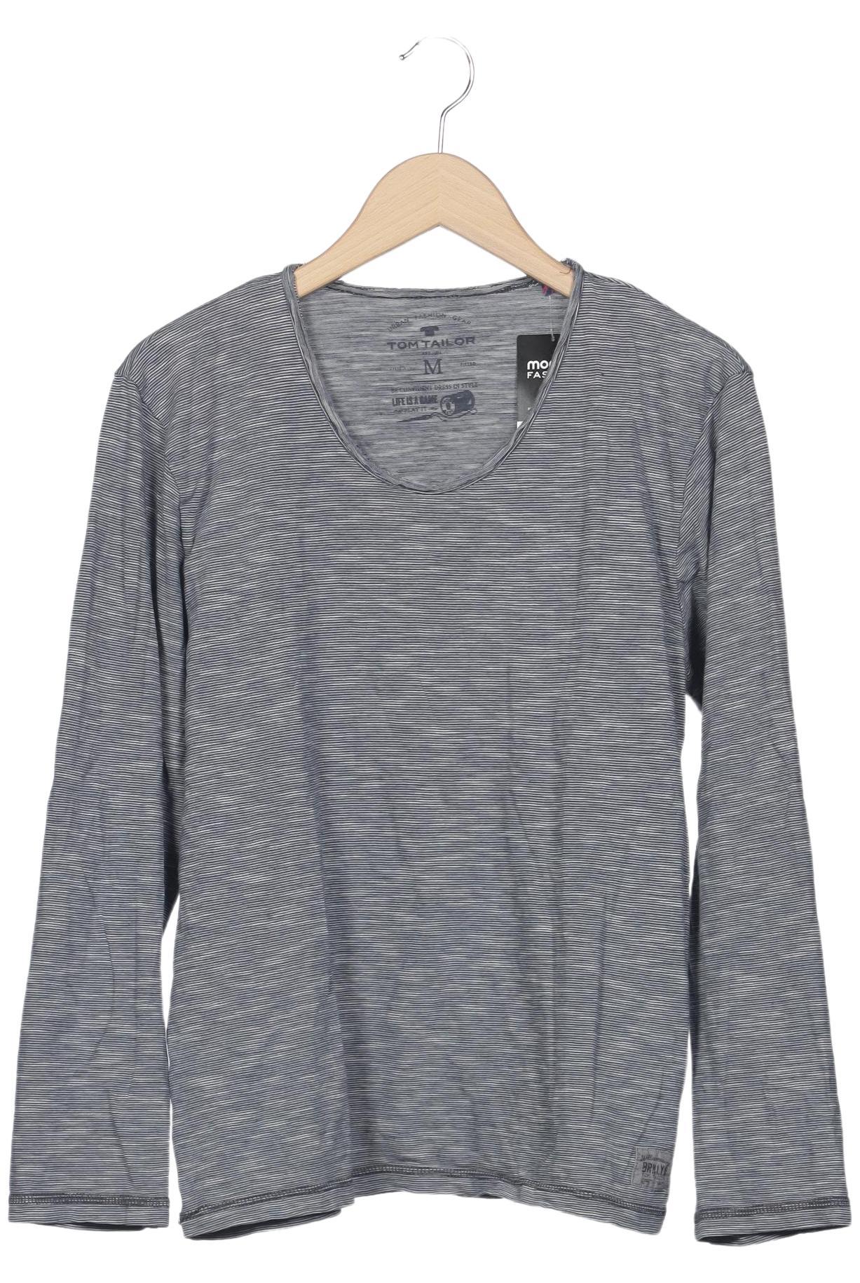 

Tom Tailor Herren Langarmshirt, grau, Gr. 48