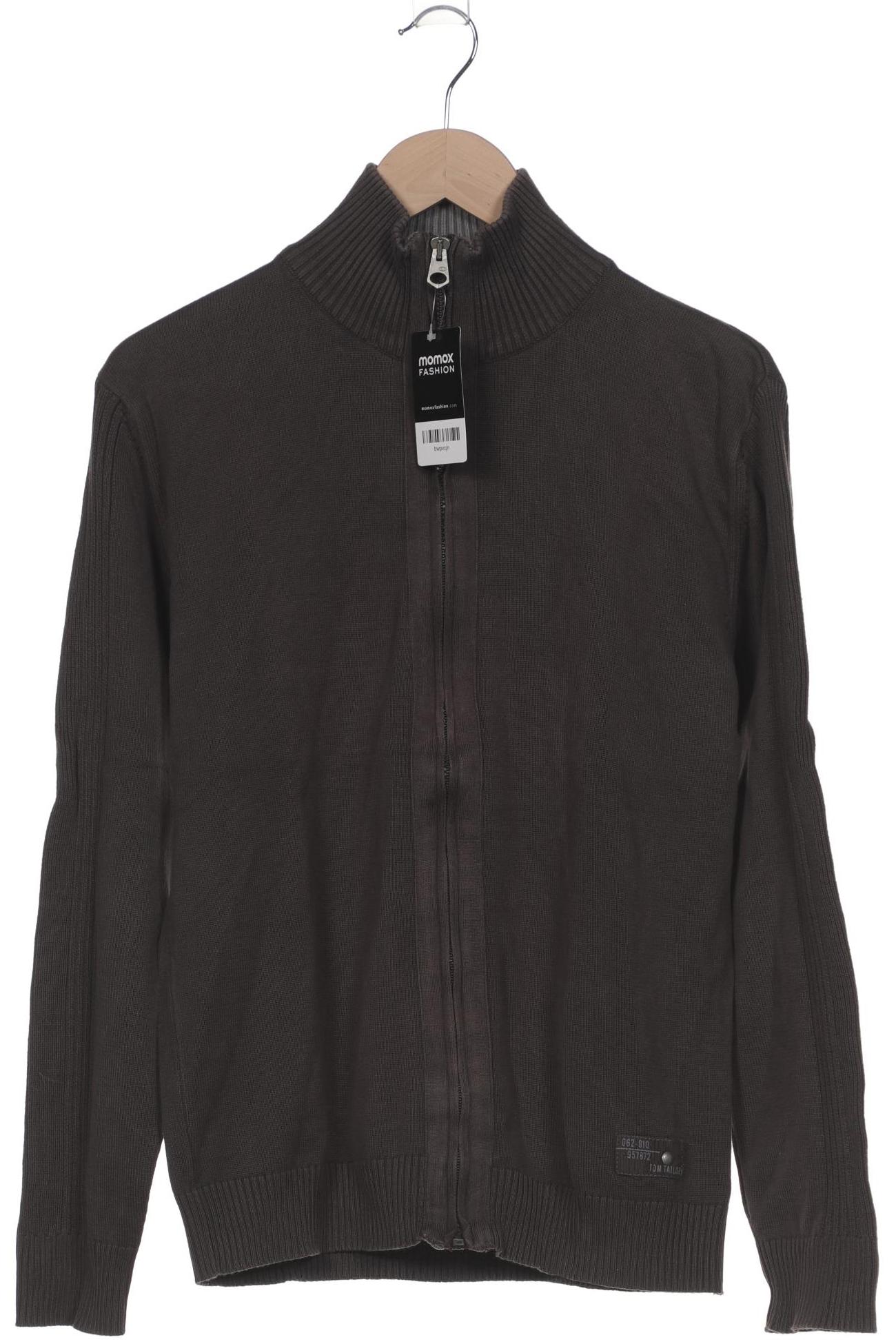 

Tom Tailor Herren Strickjacke, braun, Gr. 52
