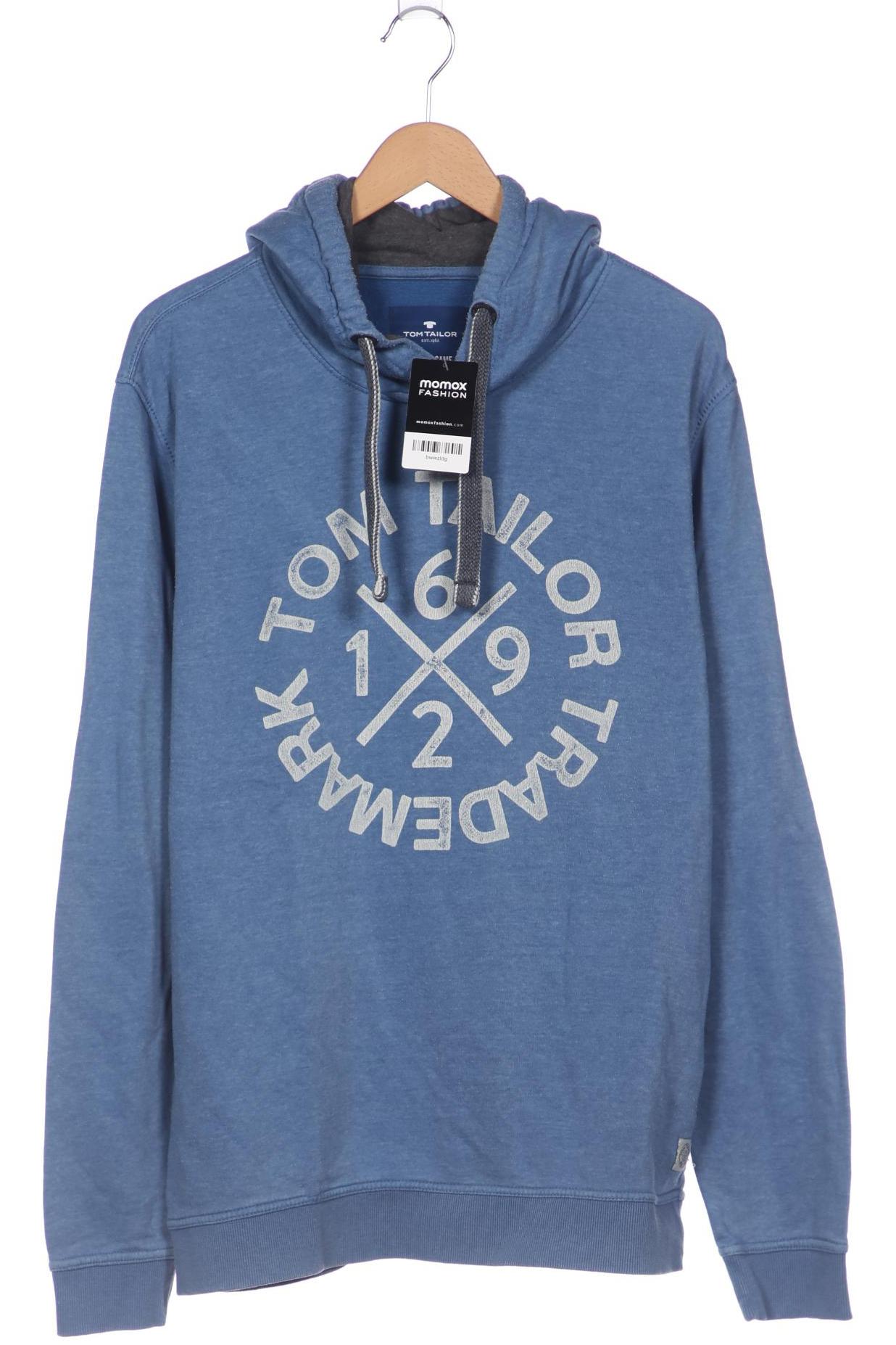 

Tom Tailor Herren Kapuzenpullover, blau, Gr. 56