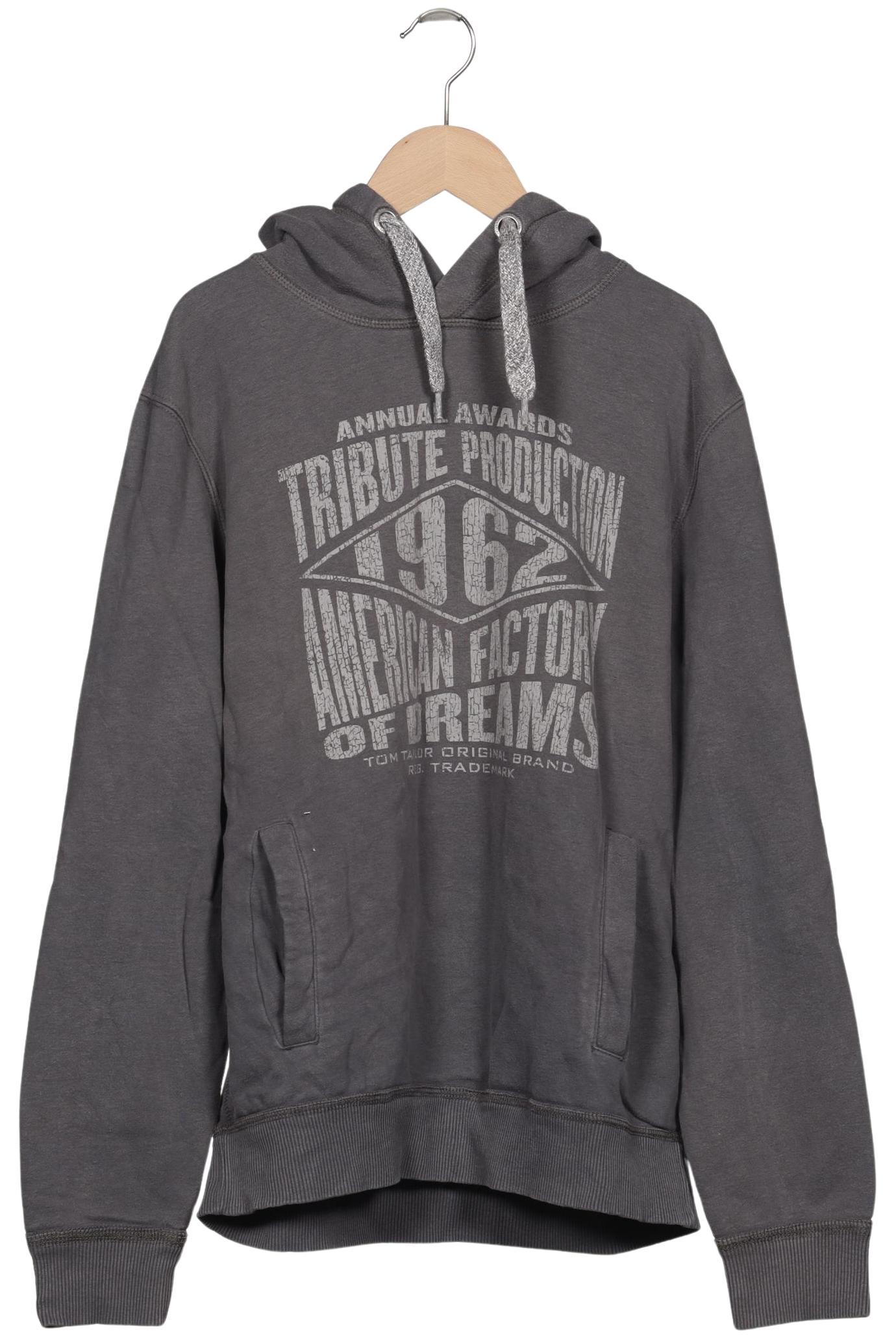 

Tom Tailor Herren Kapuzenpullover, grau, Gr. 48