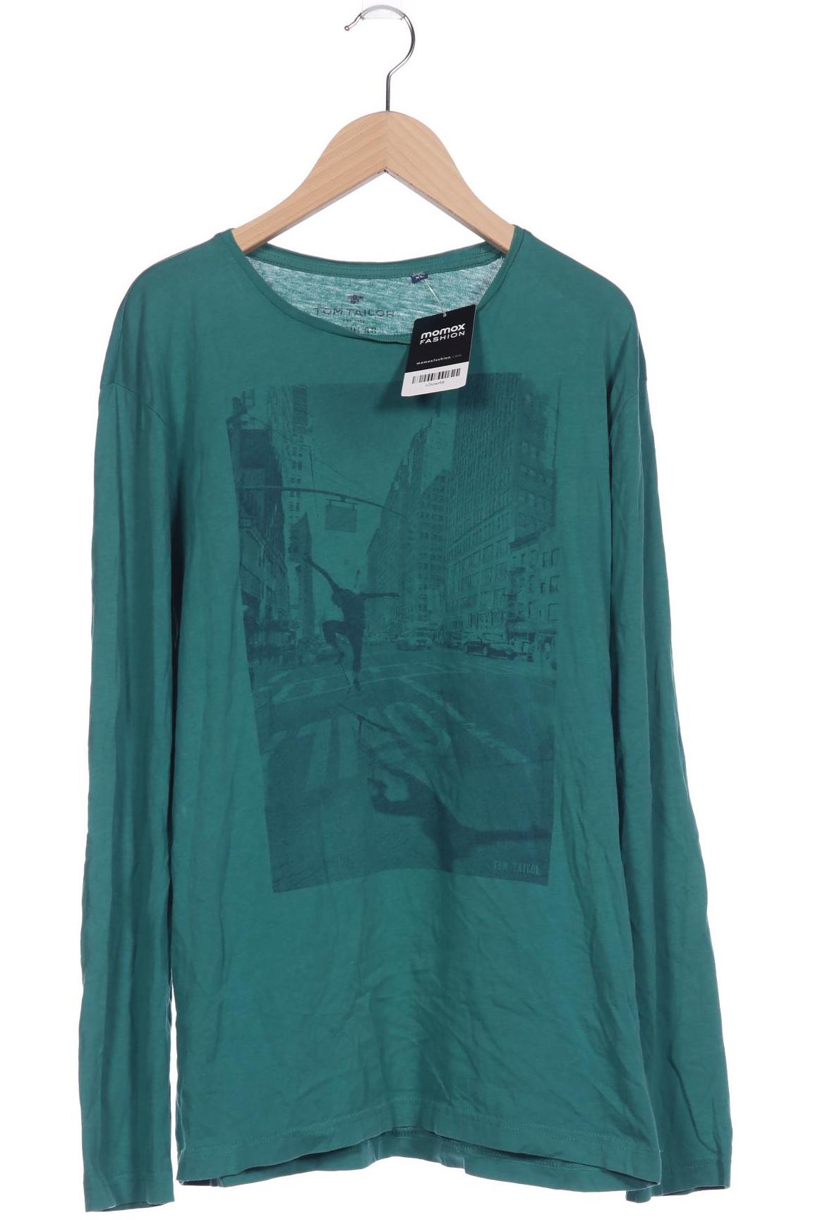 

Tom Tailor Herren Langarmshirt, türkis, Gr. 54