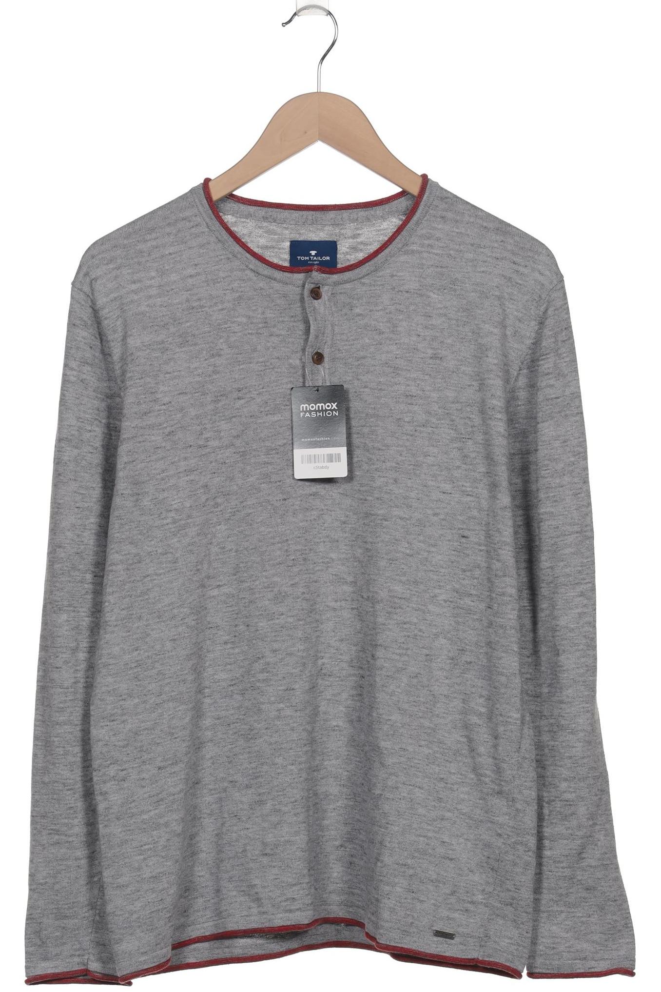 

Tom Tailor Herren Langarmshirt, grau, Gr. 54