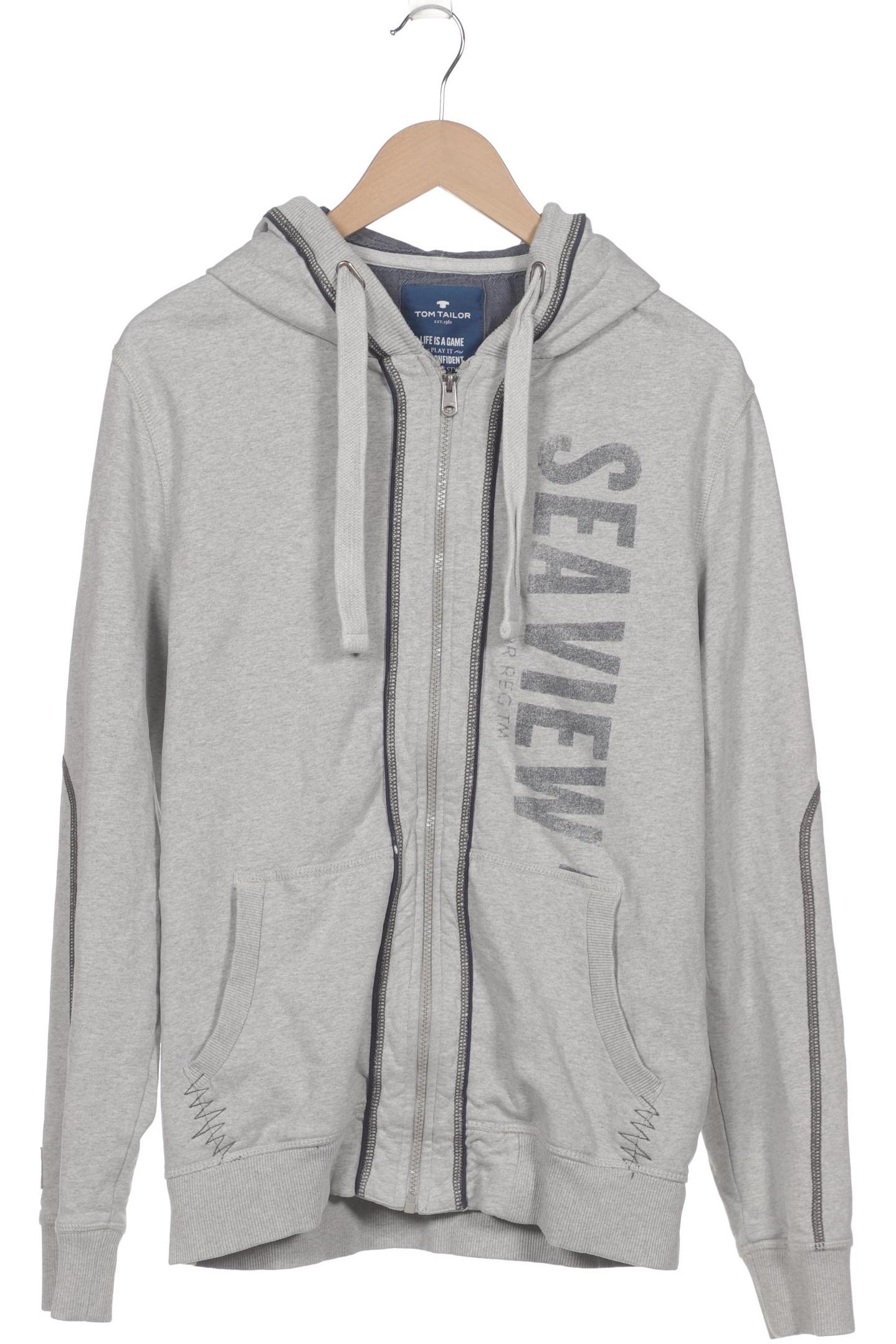 

Tom Tailor Herren Kapuzenpullover, grau, Gr. 54