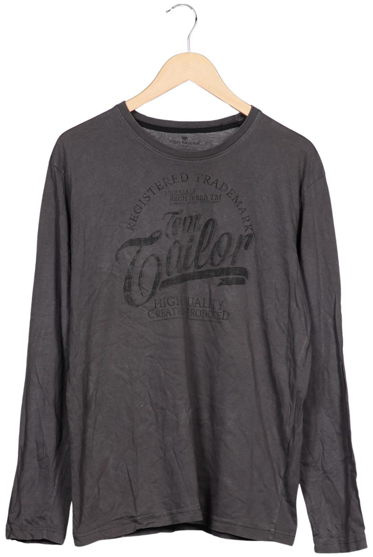 

Tom Tailor Herren Langarmshirt, grau, Gr. 52