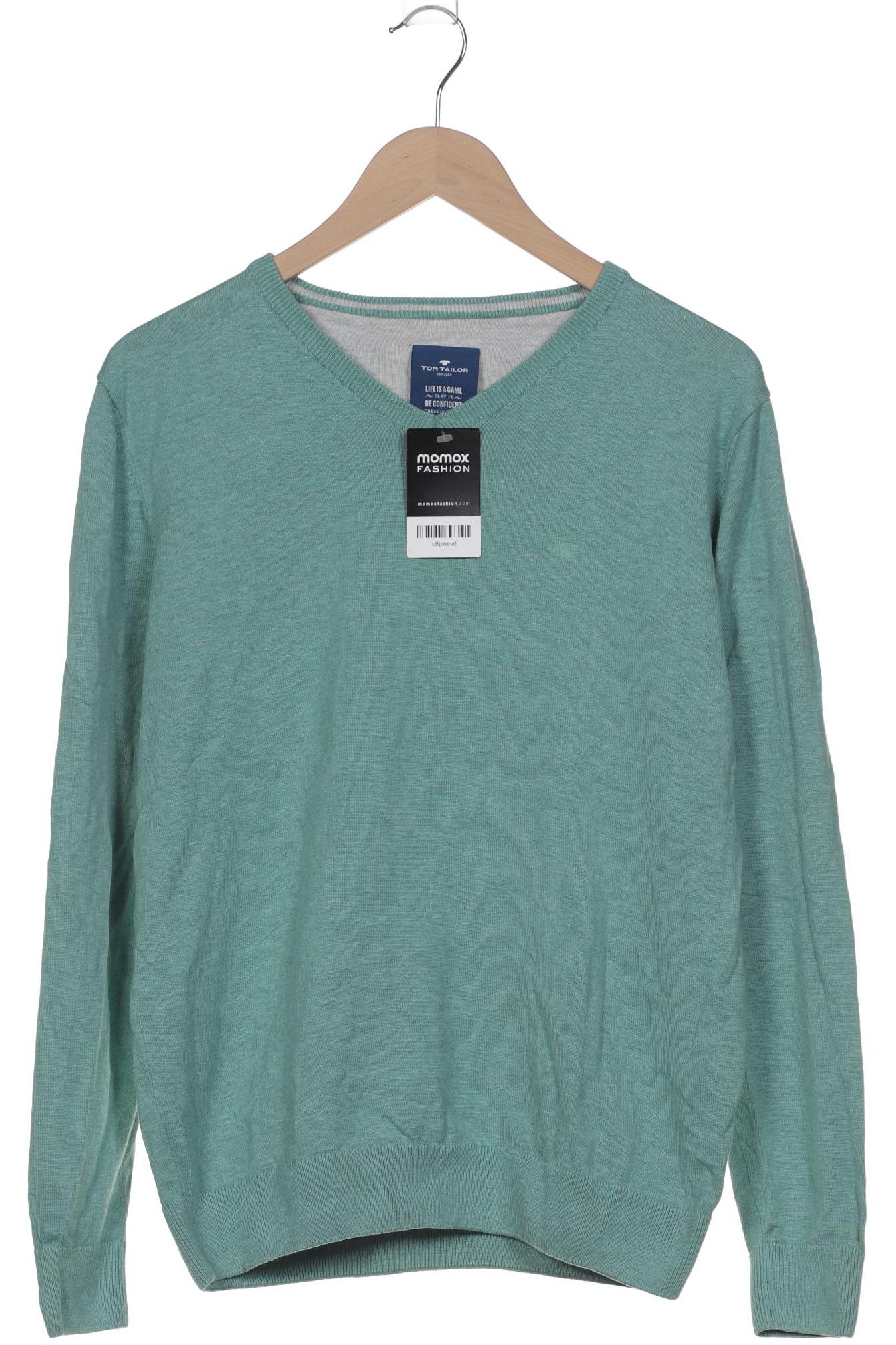 

Tom Tailor Herren Pullover, türkis, Gr. 52