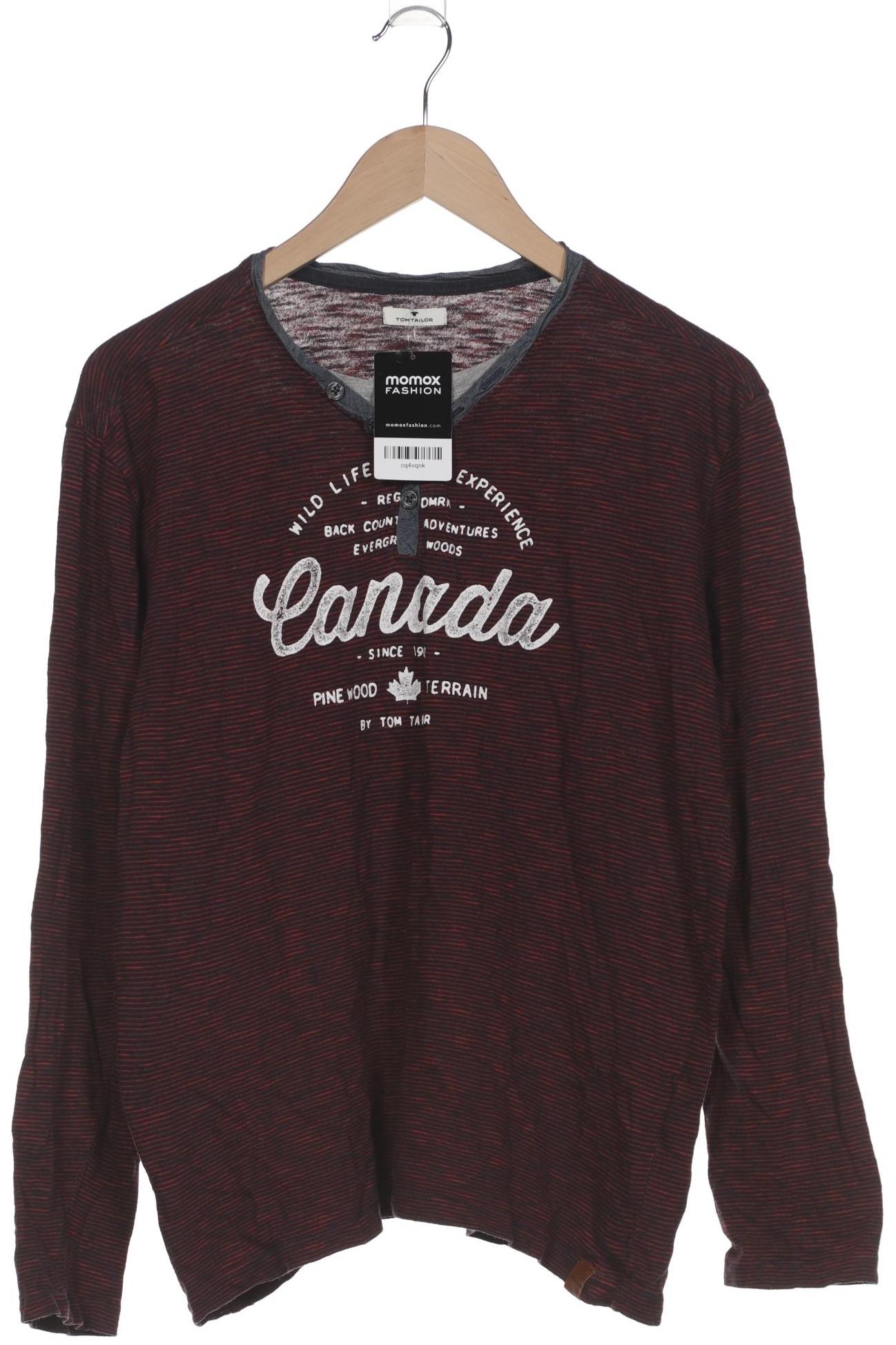 

Tom Tailor Herren Langarmshirt, marineblau, Gr. 52