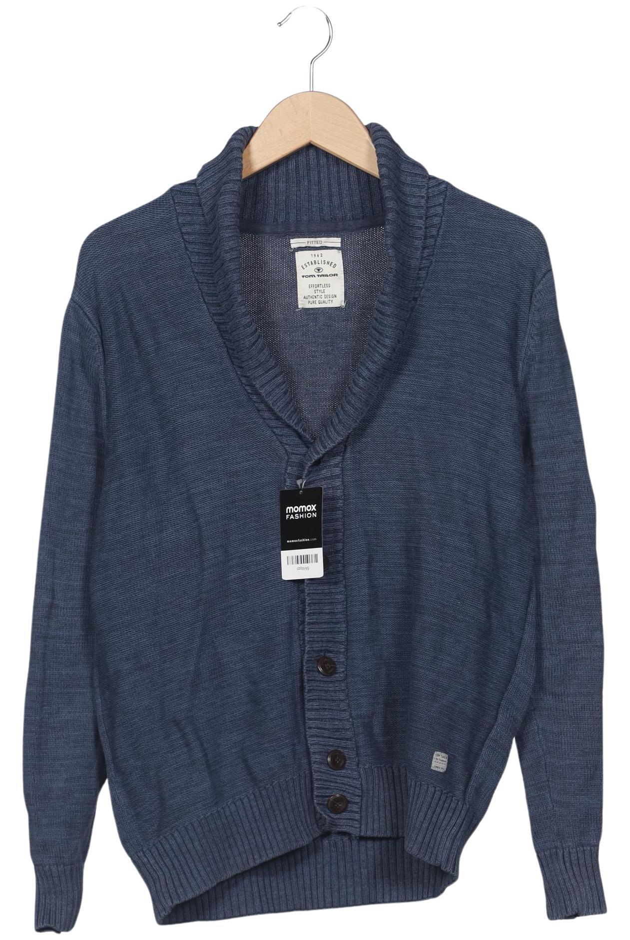 

Tom Tailor Herren Strickjacke, marineblau, Gr. 48
