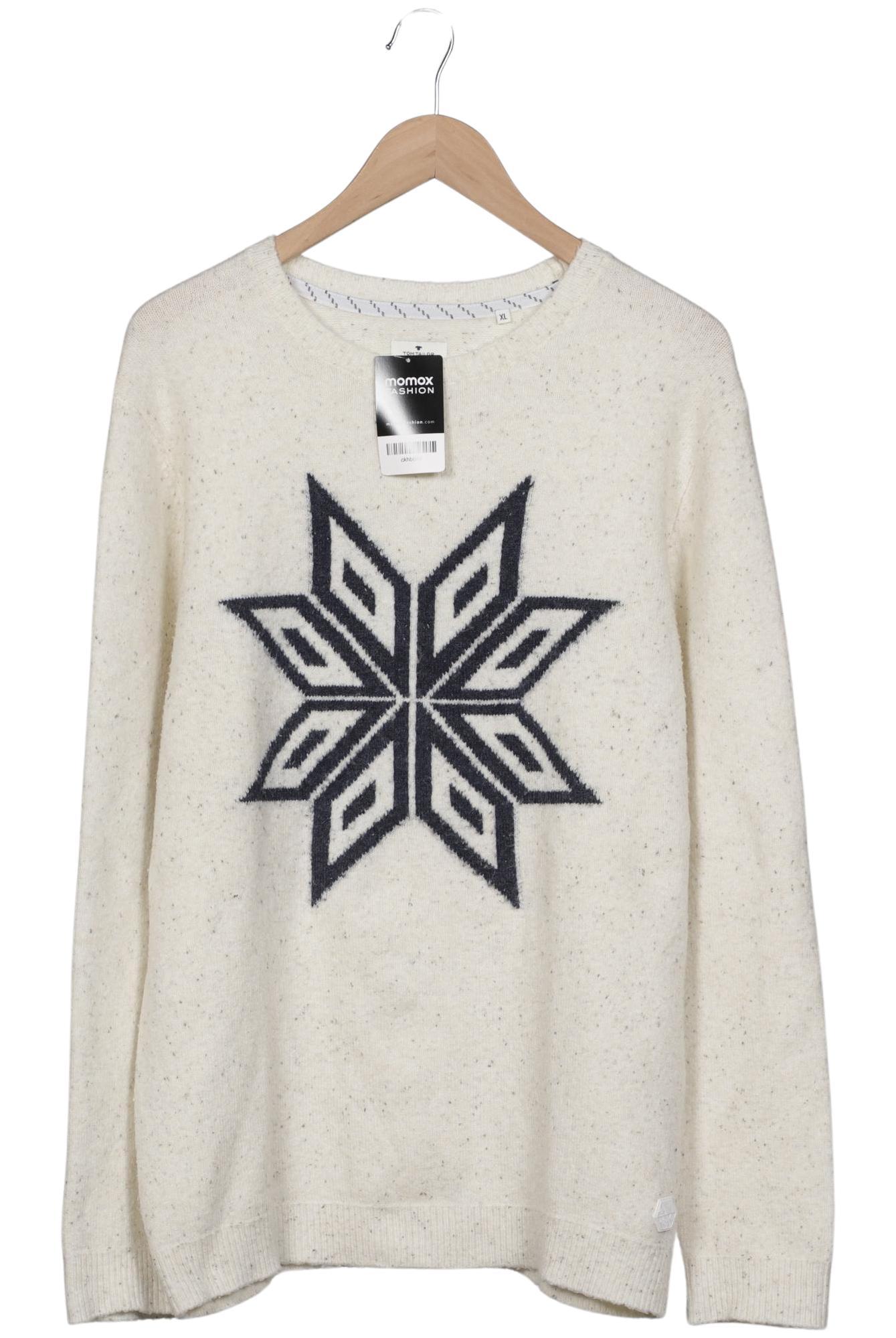 Thumbnail - Tom Tailor Herren Pullover, cremeweiß, Gr. 54