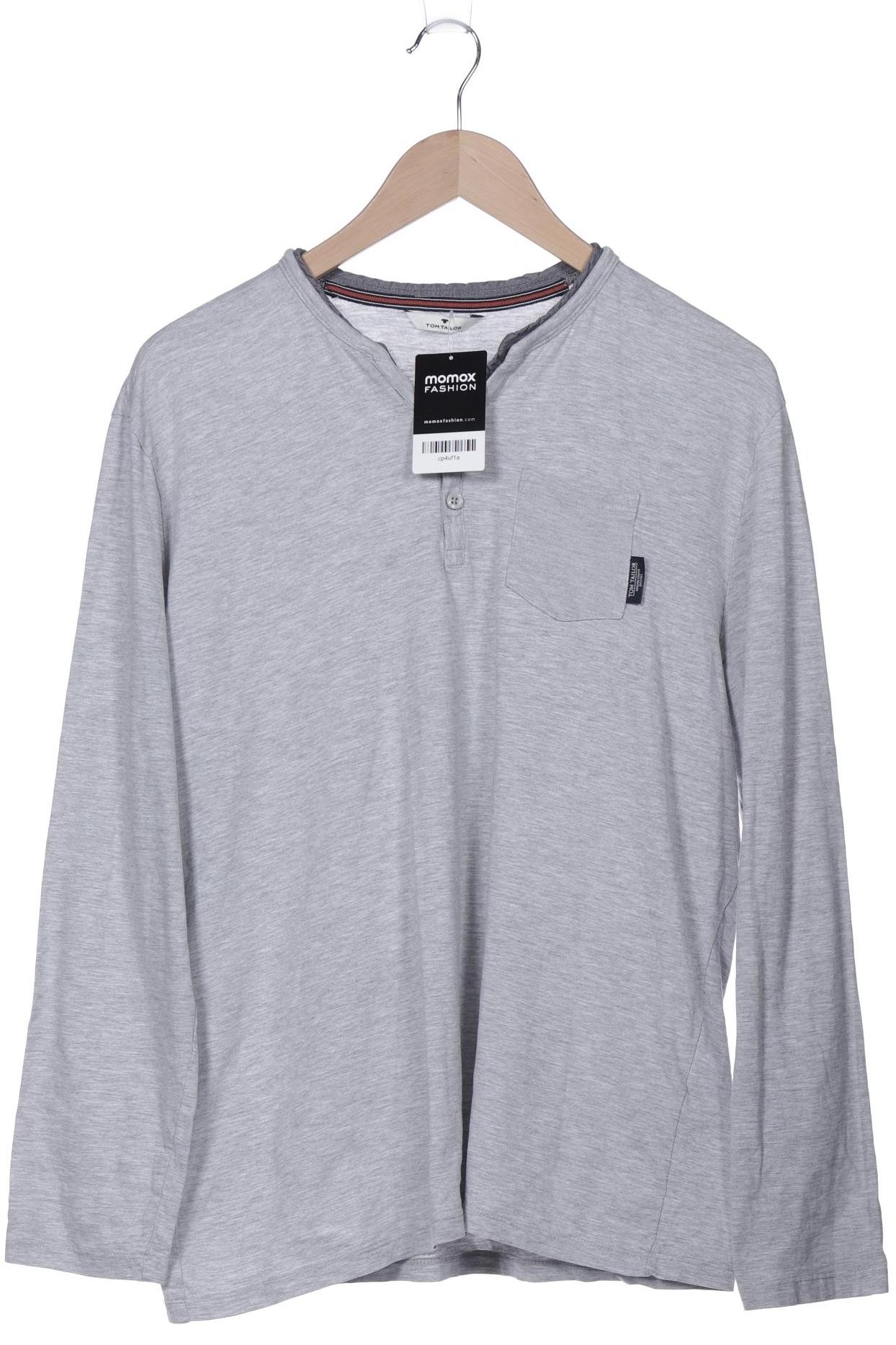 

Tom Tailor Herren Langarmshirt, grau, Gr. 54