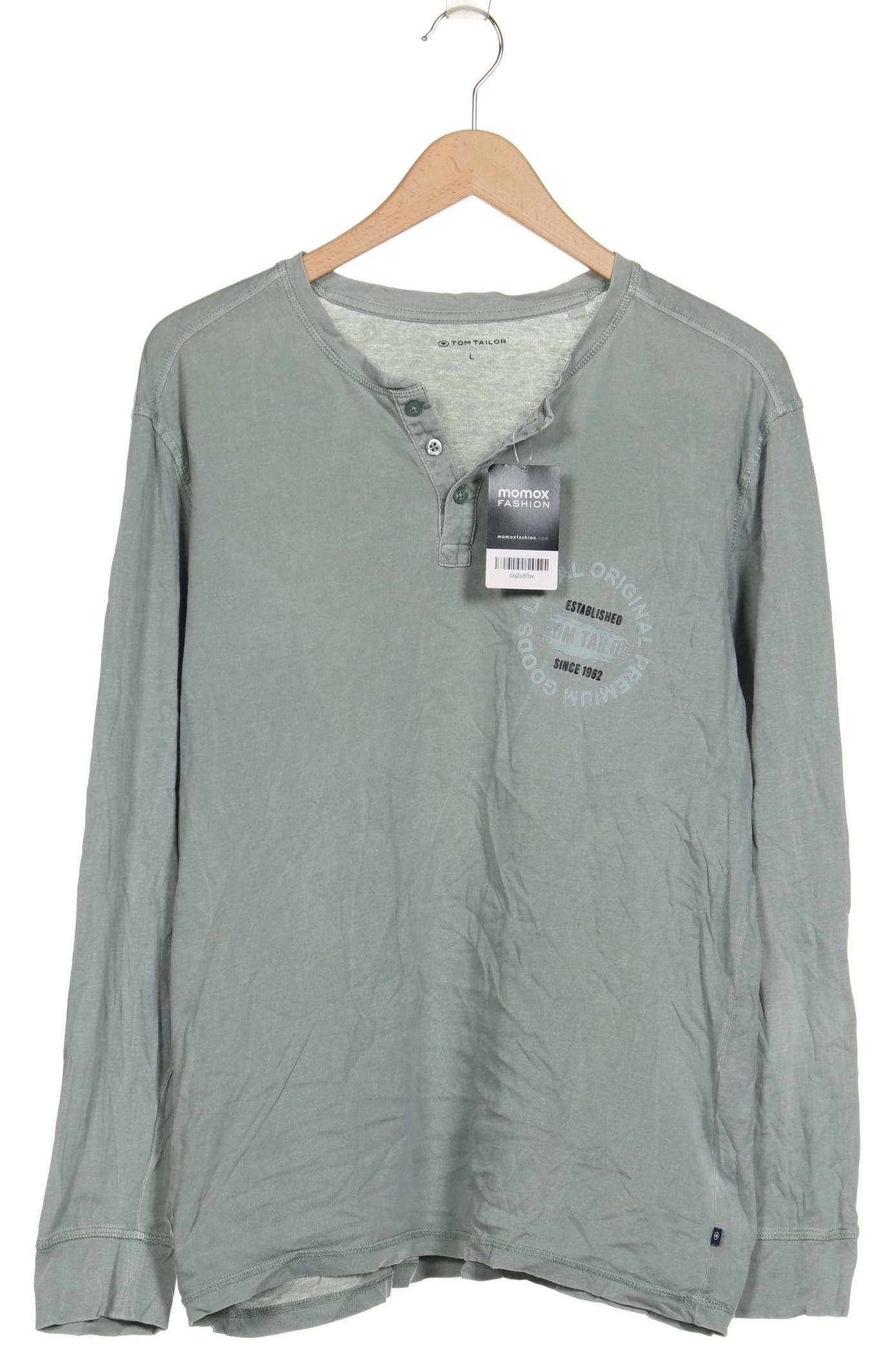 

Tom Tailor Herren Langarmshirt, hellgrün, Gr. 52