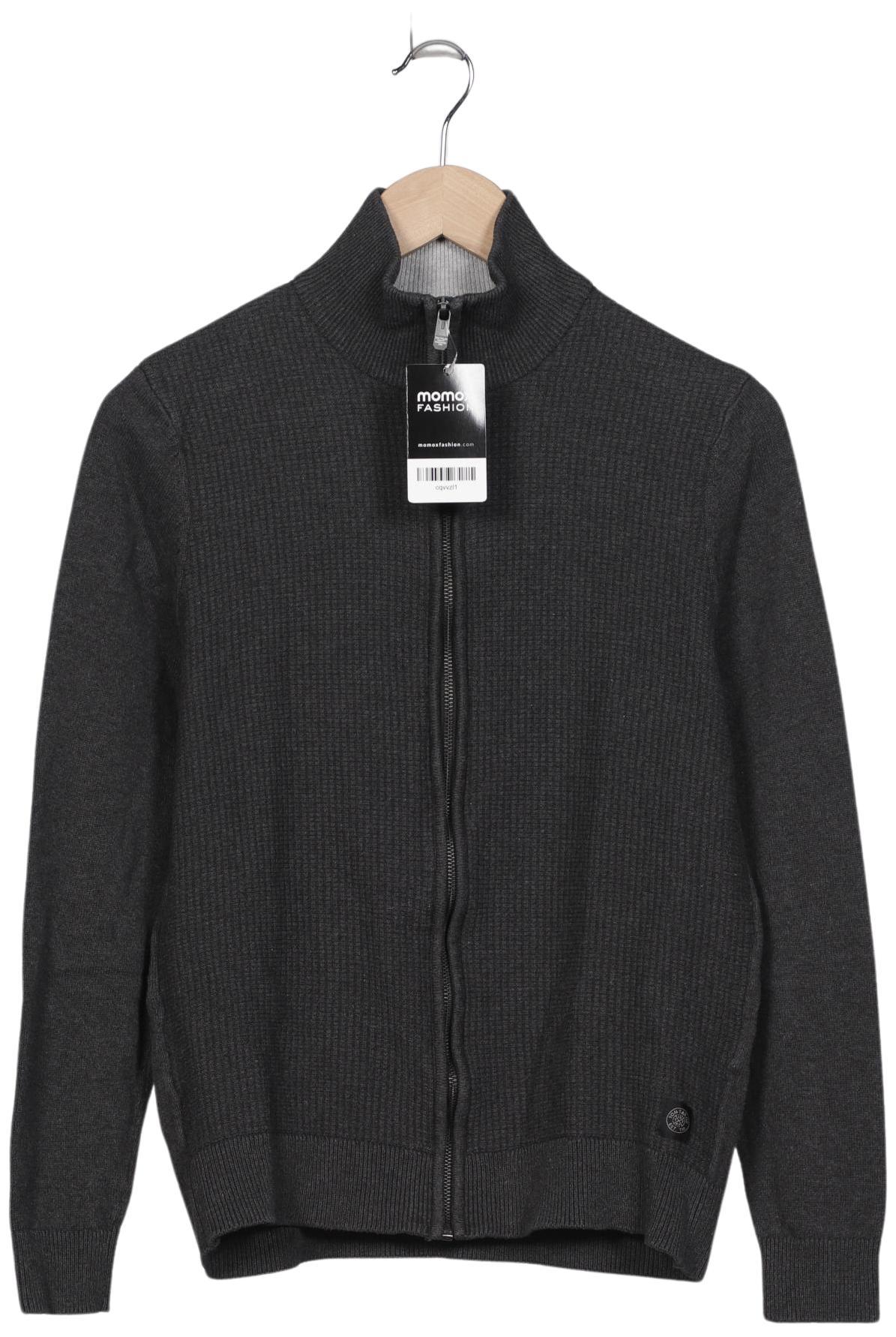 

Tom Tailor Herren Strickjacke, grau, Gr. 48