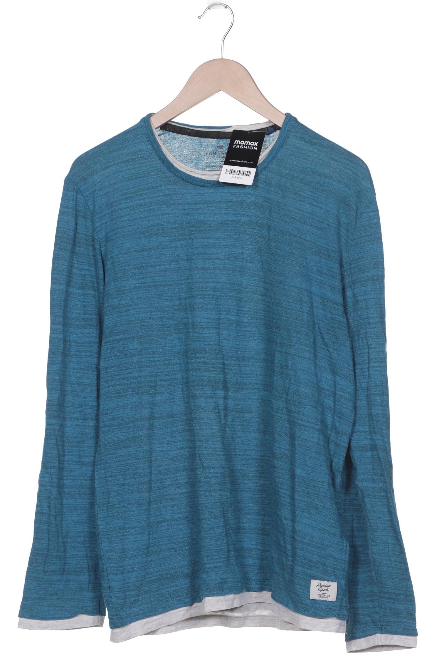 

Tom Tailor Herren Langarmshirt, türkis
