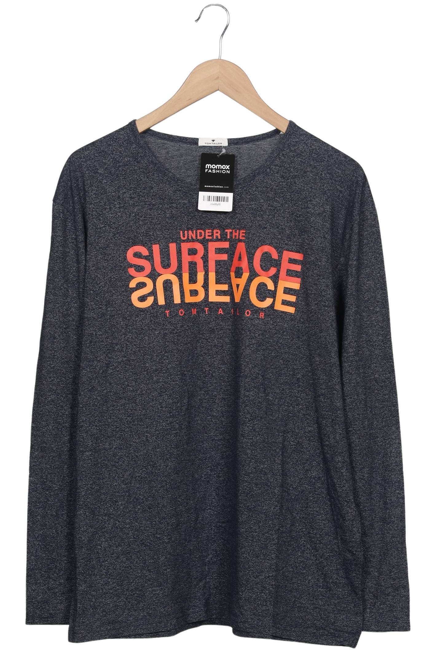 Thumbnail - Tom Tailor Herren Langarmshirt, grau, Gr. 56