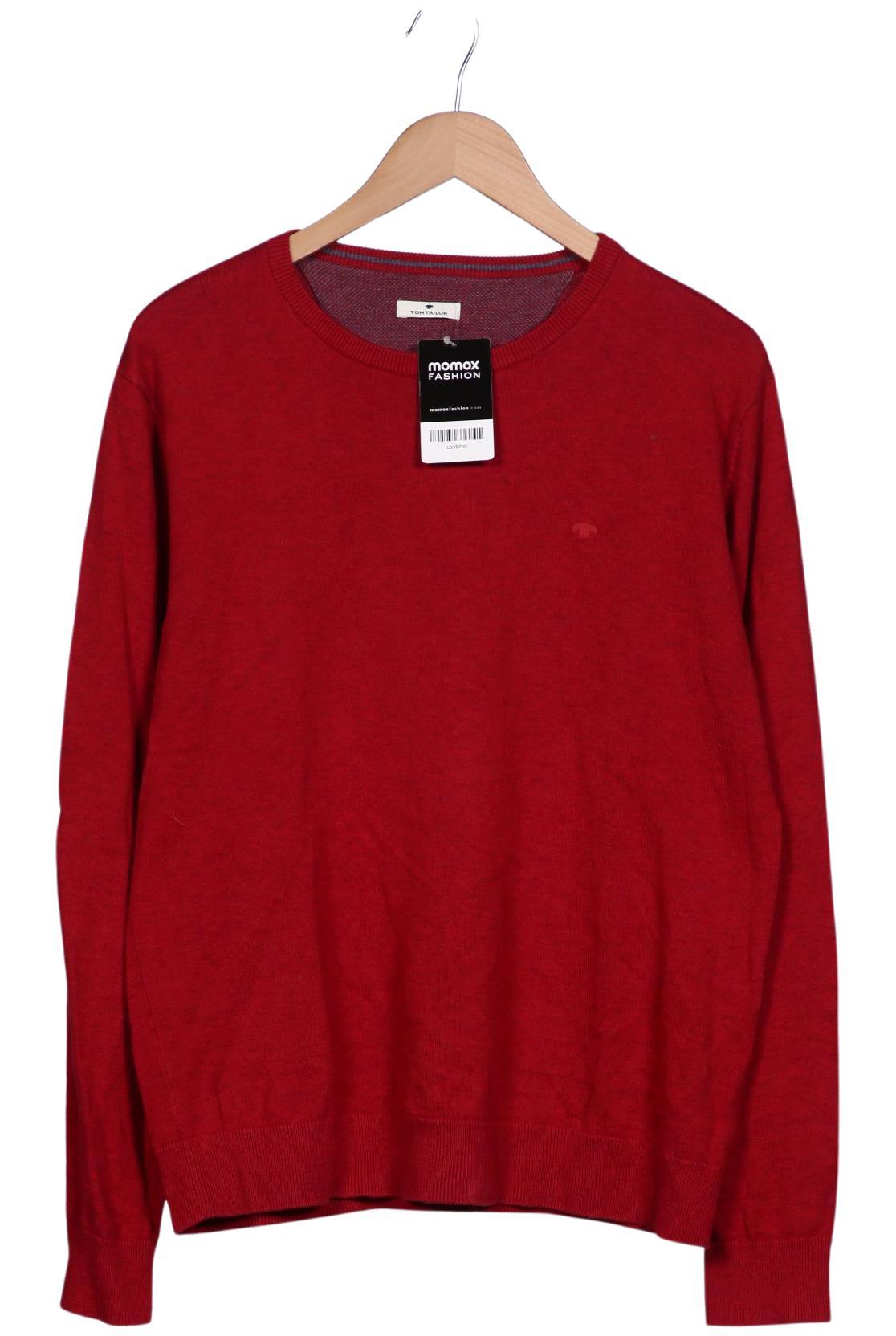 Thumbnail - Tom Tailor Herren Pullover, rot, Gr. 52