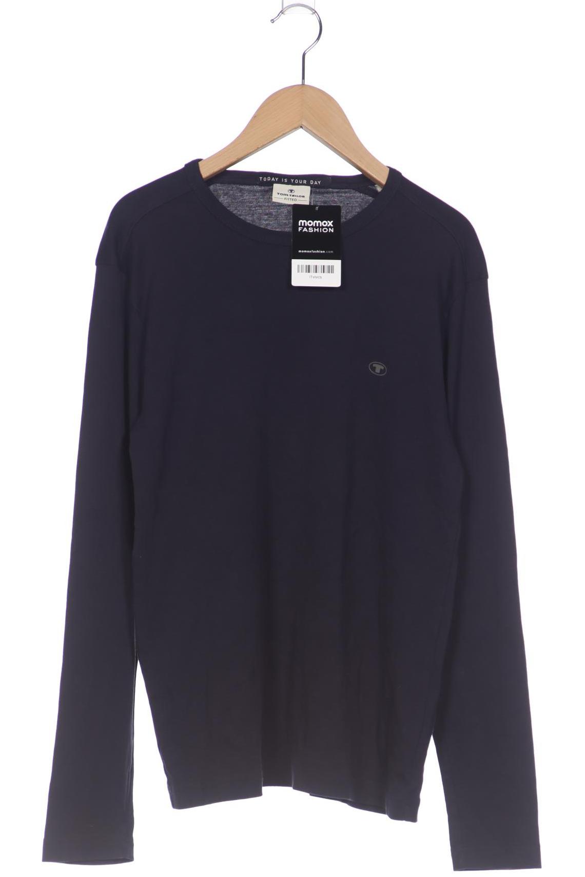 

Tom Tailor Herren Langarmshirt, marineblau, Gr. 48