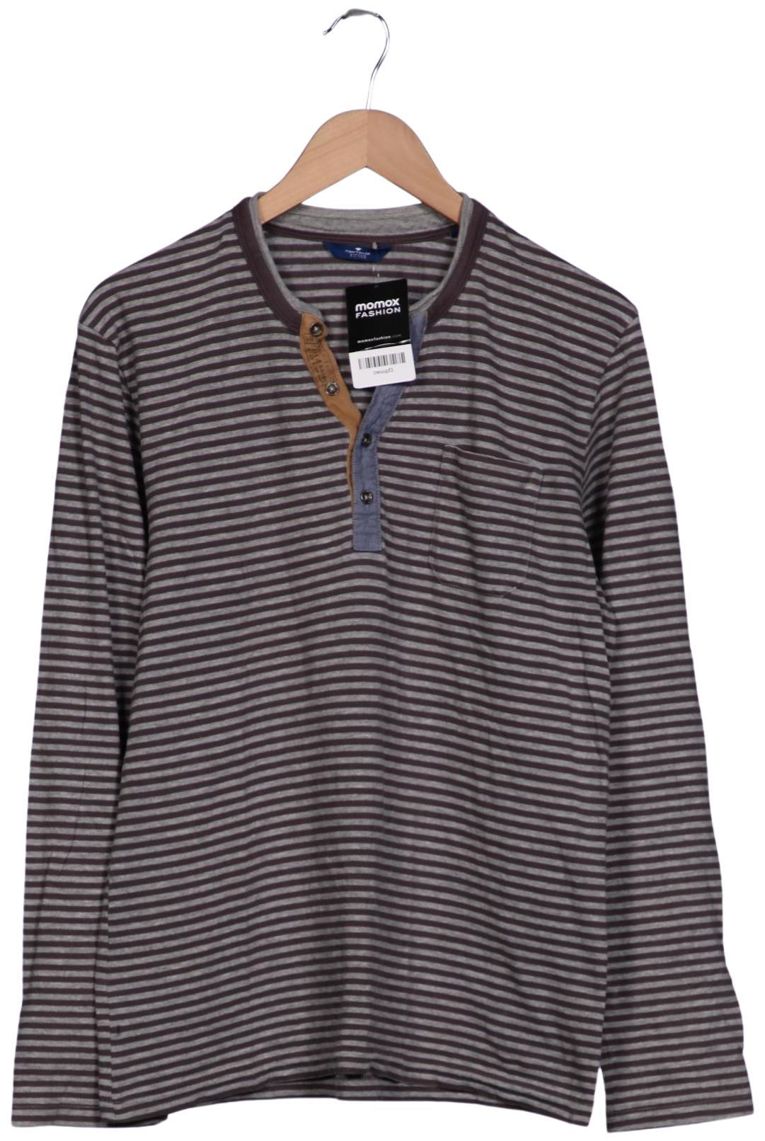 

Tom Tailor Herren Langarmshirt, grau, Gr. 52