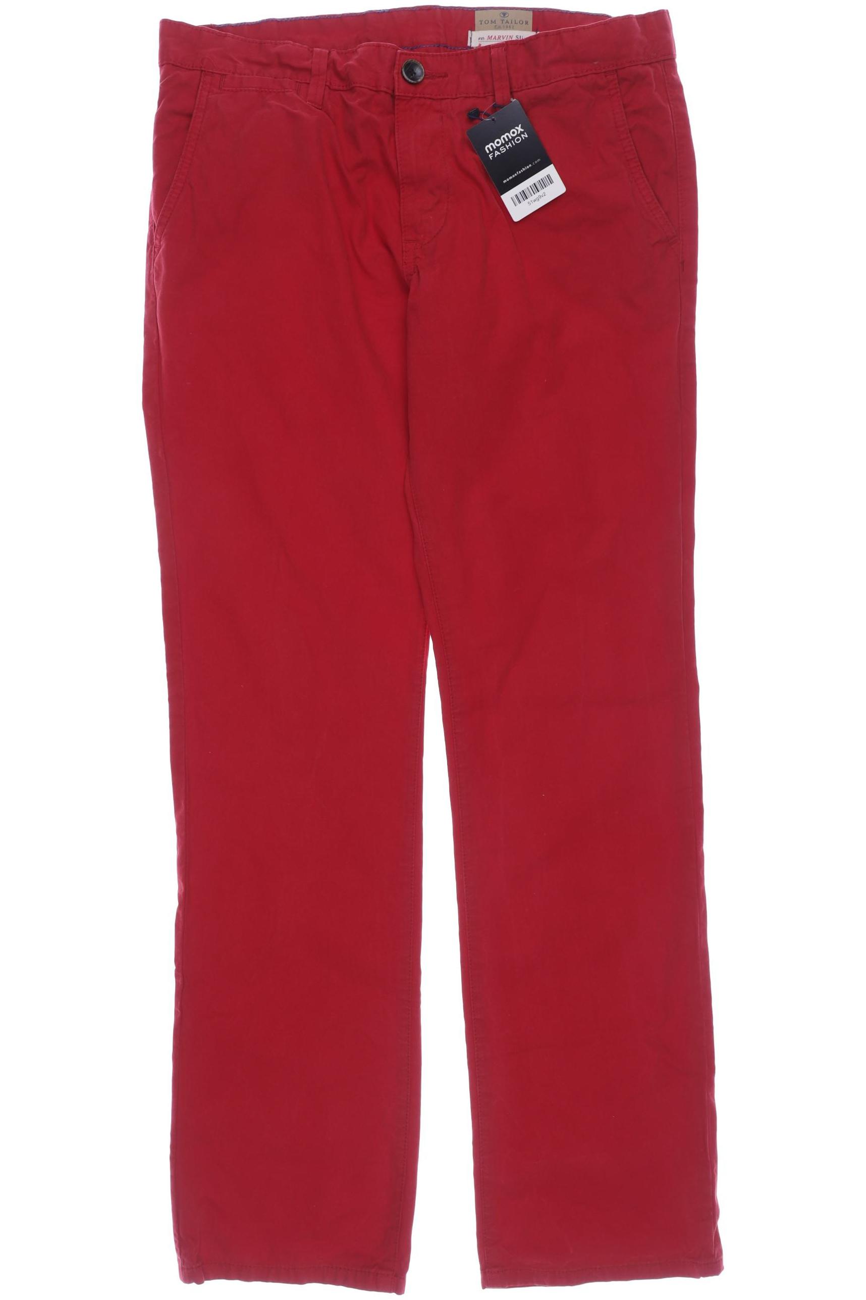 

Tom Tailor Herren Stoffhose, rot