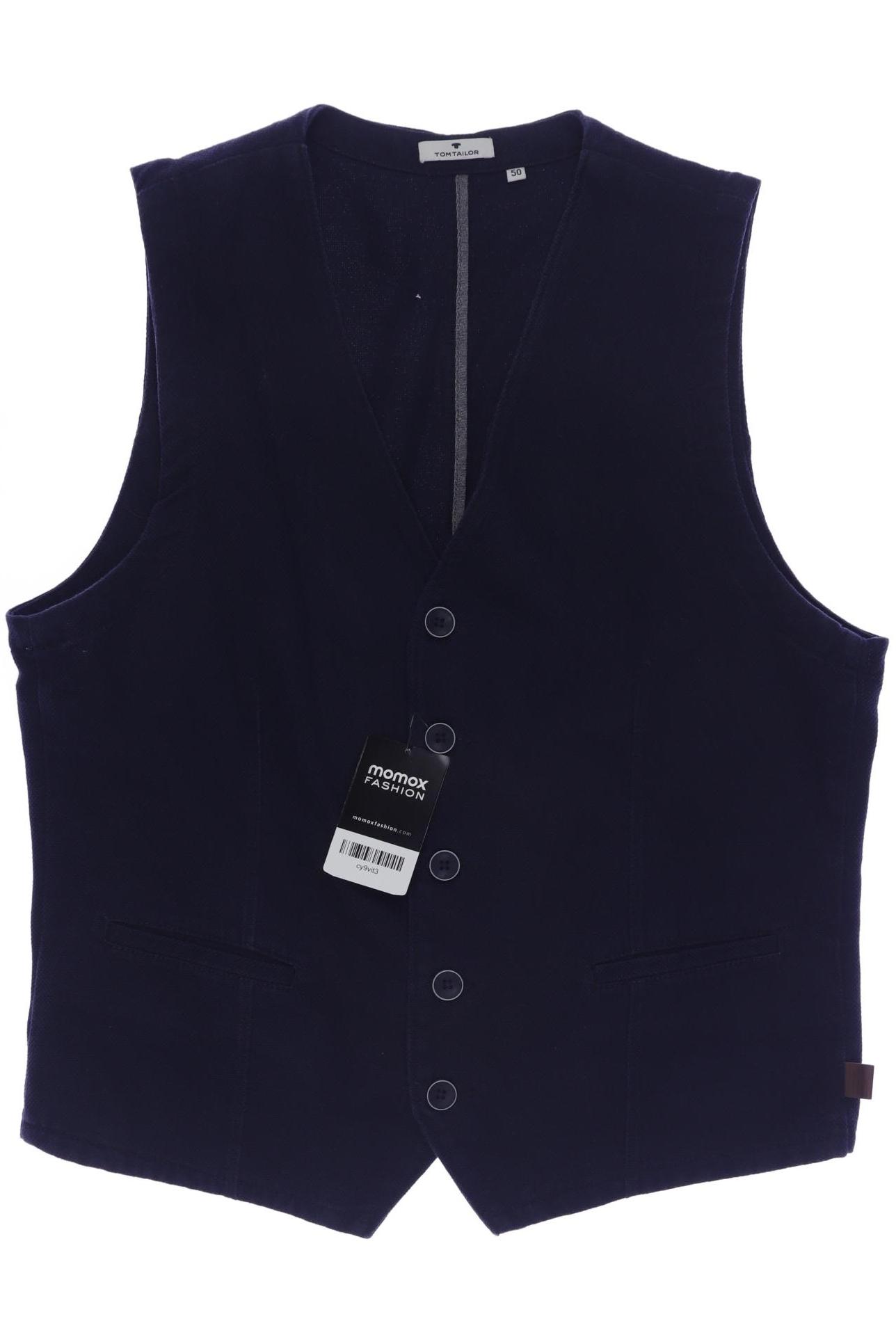 

Tom Tailor Herren Weste, marineblau, Gr. 50