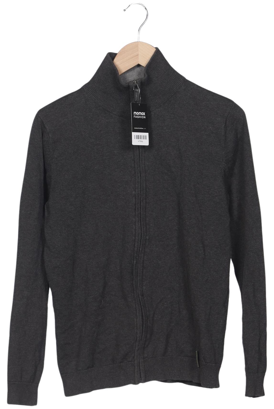 

Tom Tailor Herren Strickjacke, grau, Gr. 48