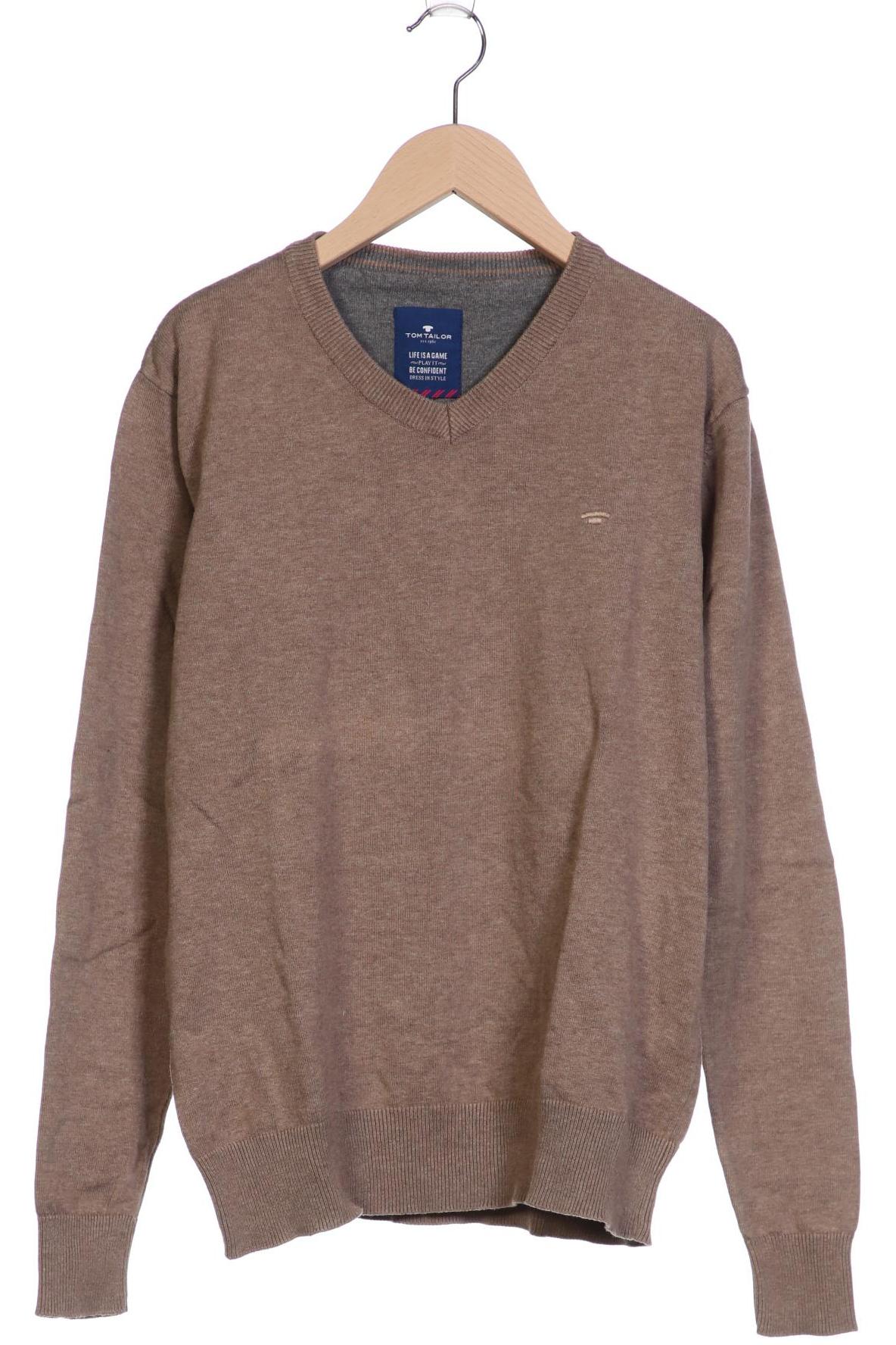

Tom Tailor Herren Pullover, braun, Gr. 48