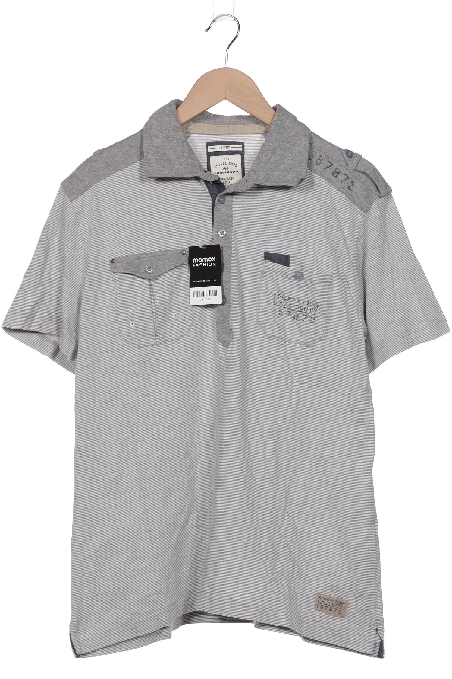 

Tom Tailor Herren Poloshirt, grau, Gr. 54