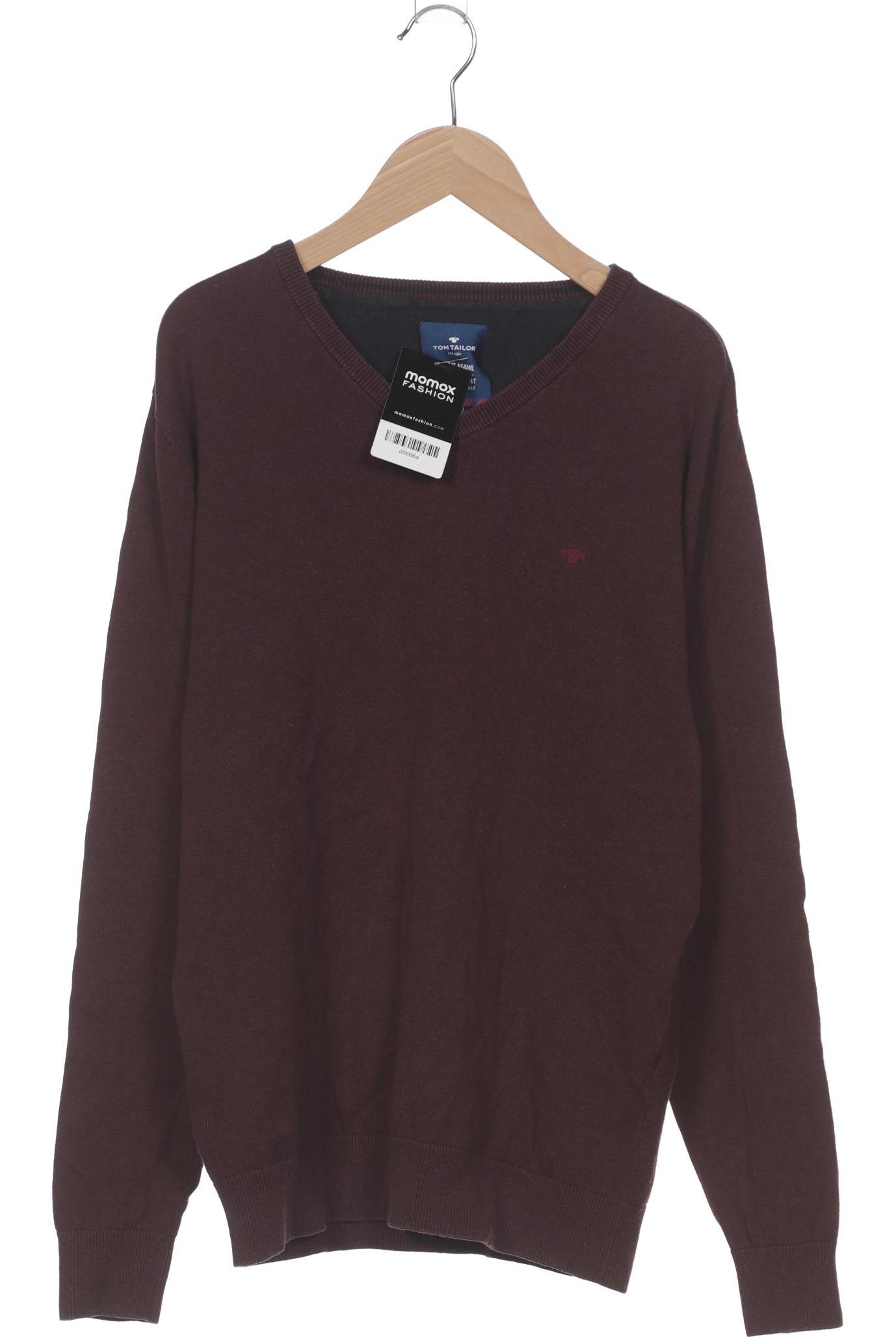

Tom Tailor Herren Pullover, bordeaux, Gr. 48