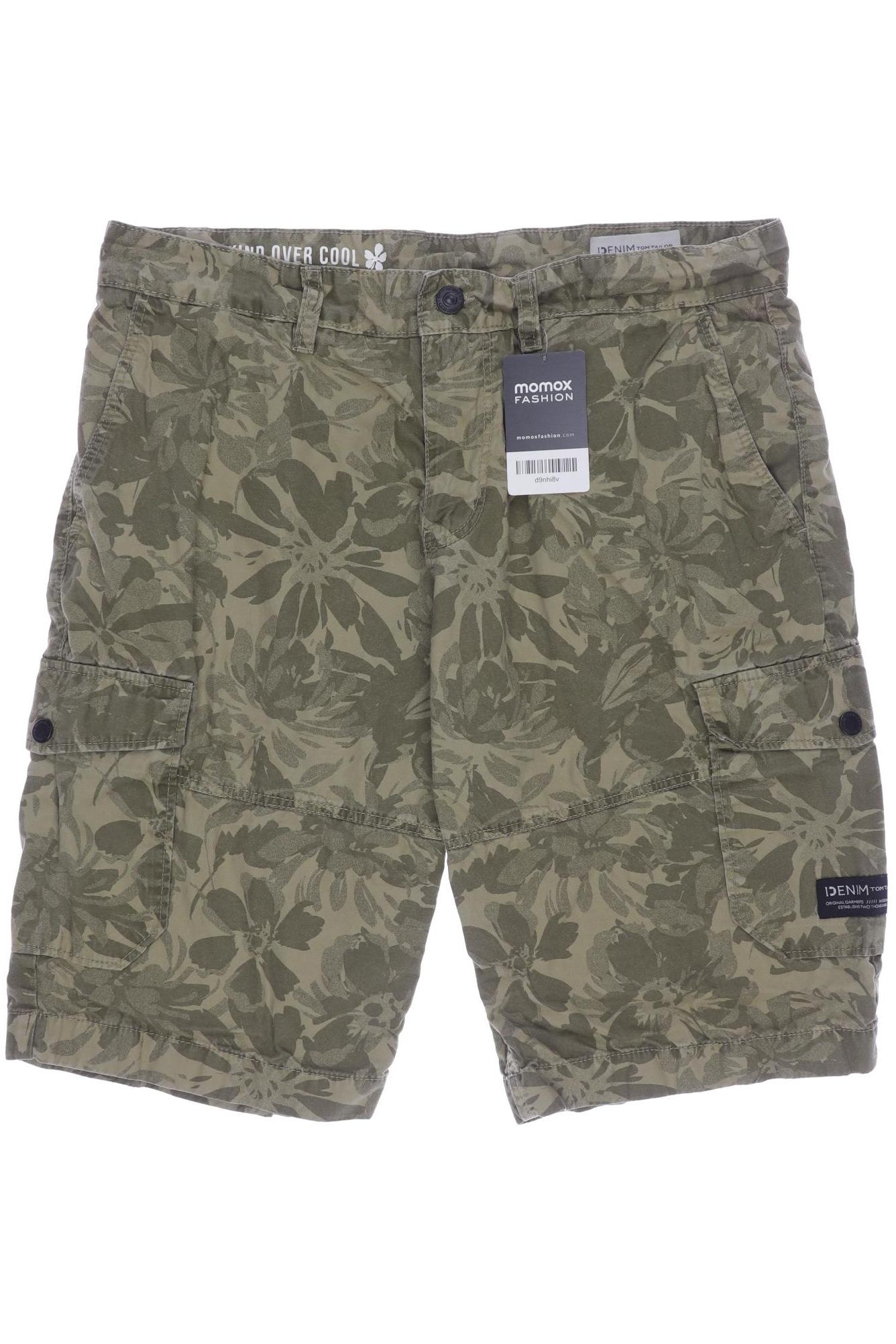 

Tom Tailor Herren Shorts, grün, Gr. 48