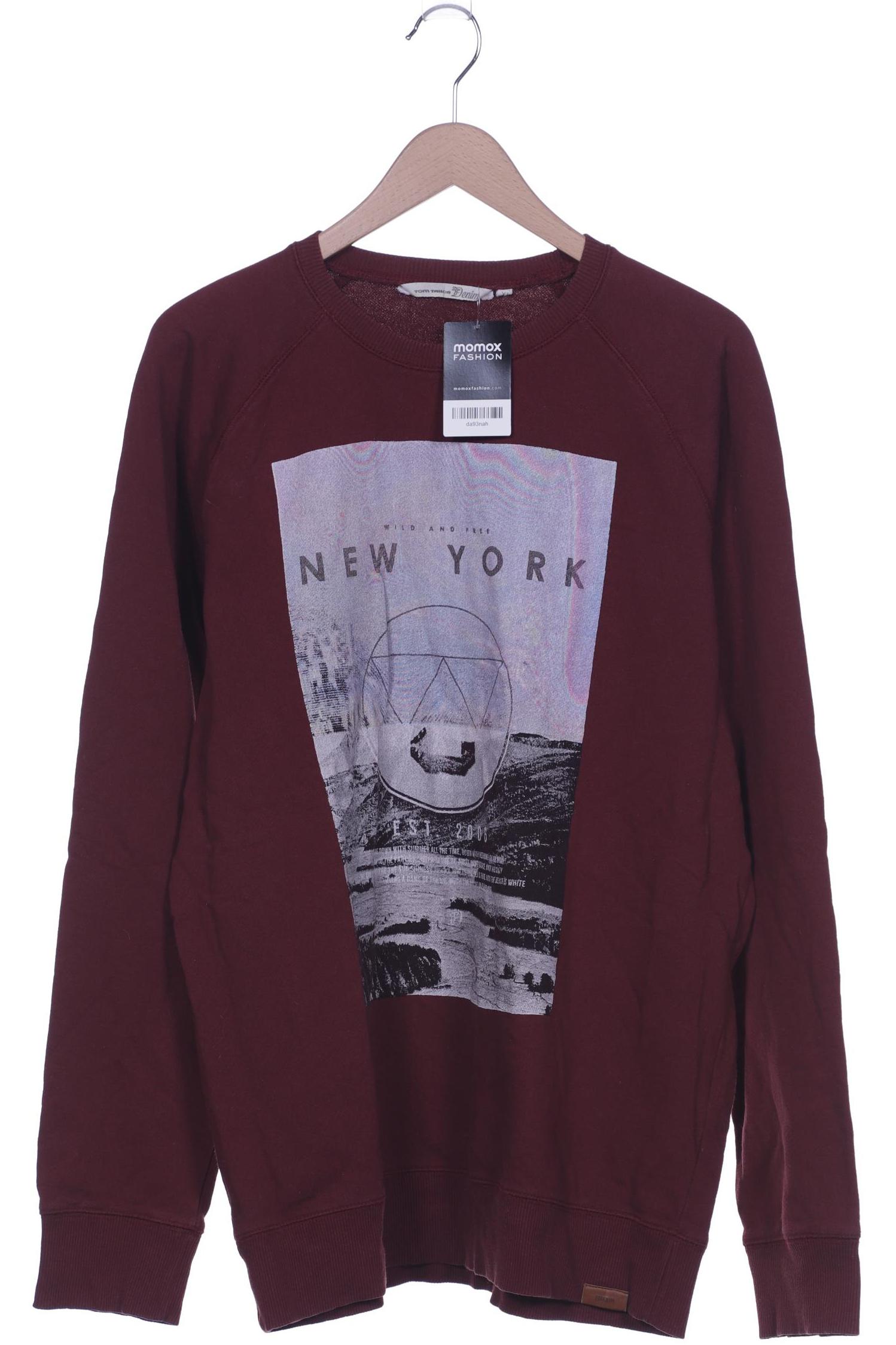 

Tom Tailor Herren Sweatshirt, bordeaux, Gr. 54