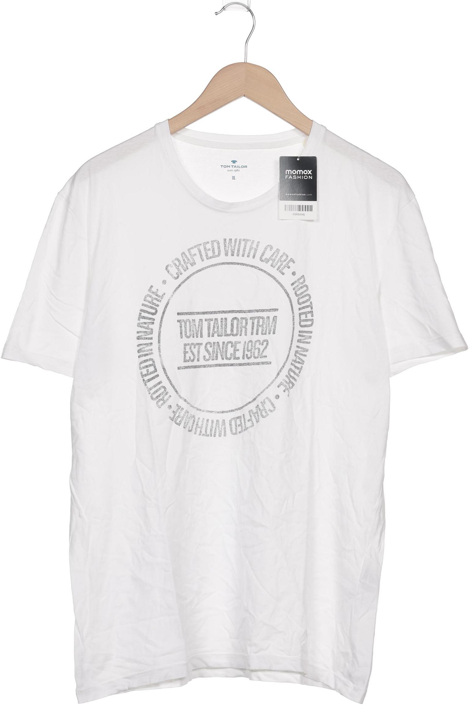 

Tom Tailor Herren T-Shirt, weiß, Gr. 54