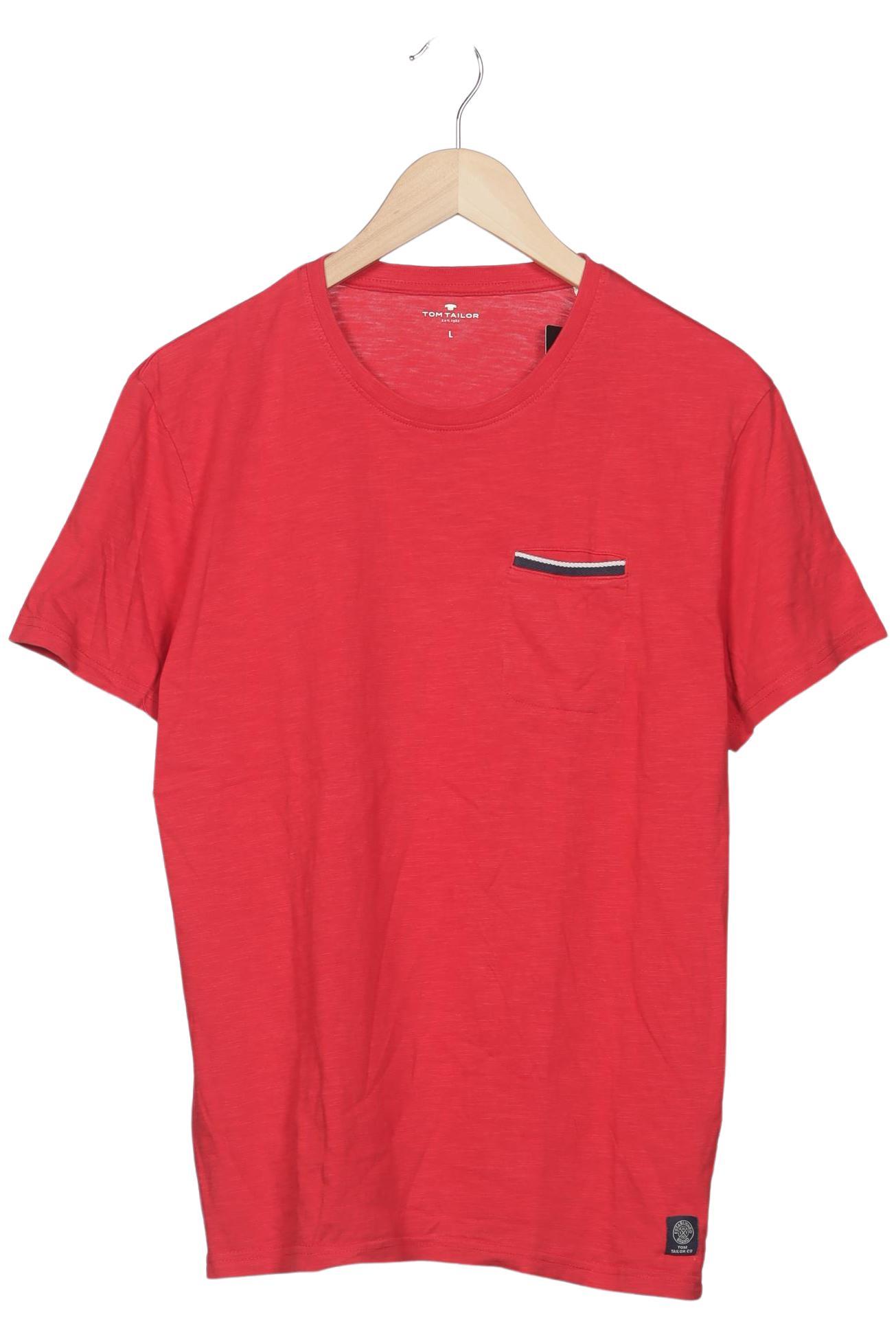 

Tom Tailor Herren T-Shirt, rot, Gr. 52