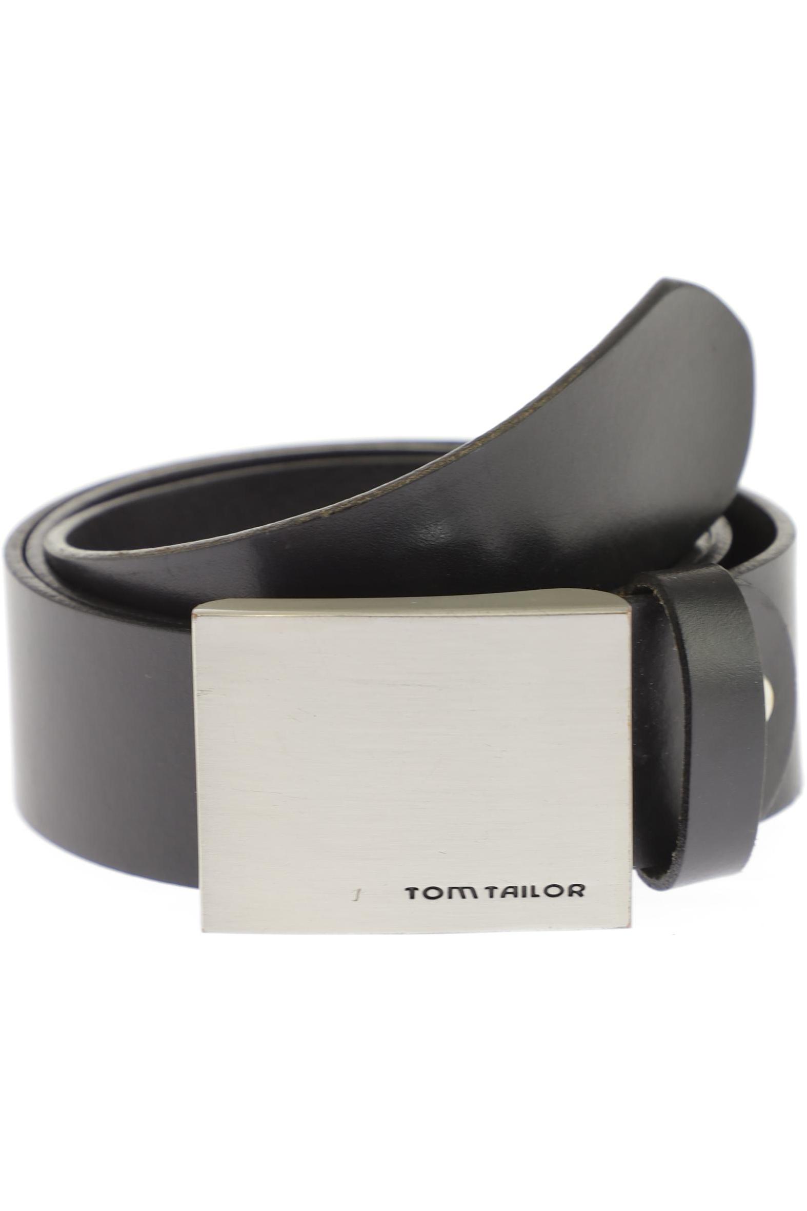 

Tom Tailor Herren Gürtel, schwarz, Gr. 80