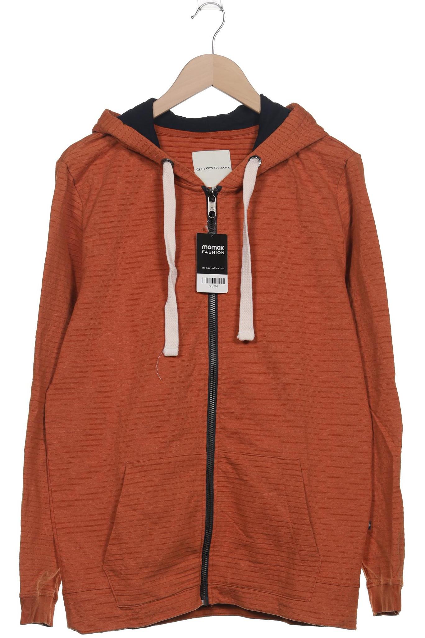 

Tom Tailor Herren Kapuzenpullover, orange, Gr. 52