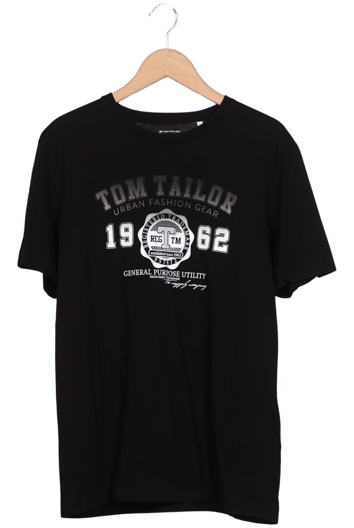 

Tom Tailor Herren T-Shirt, schwarz, Gr. 52