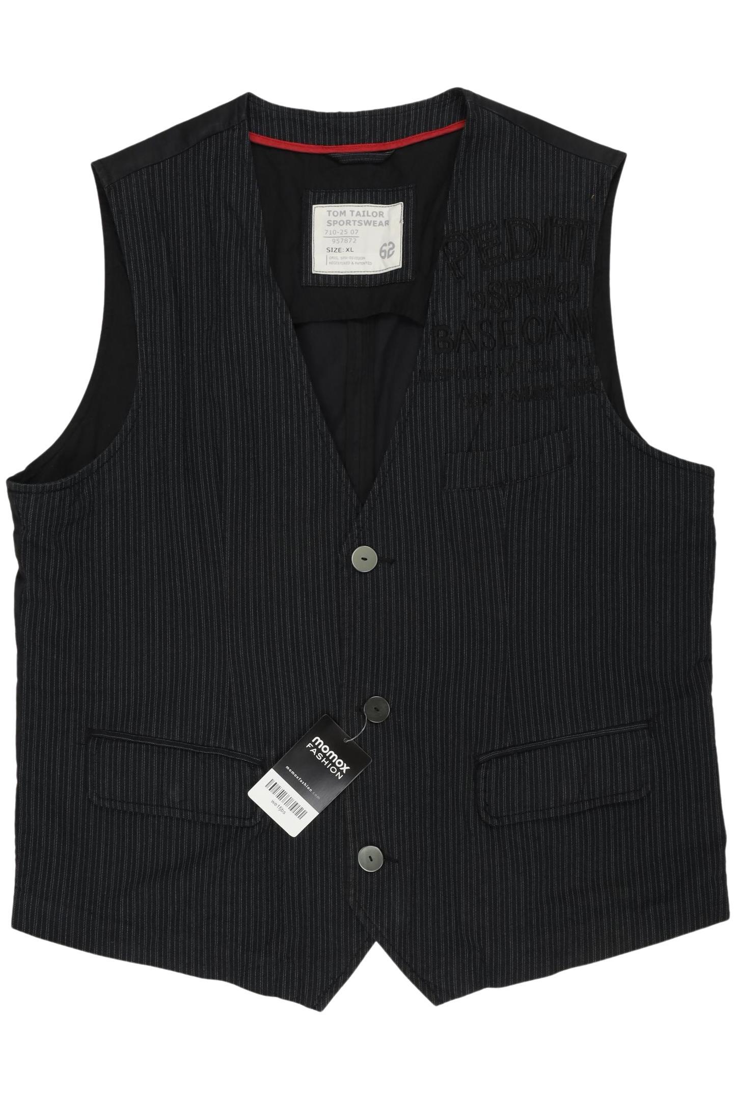 

Tom Tailor Herren Weste, schwarz, Gr. 54