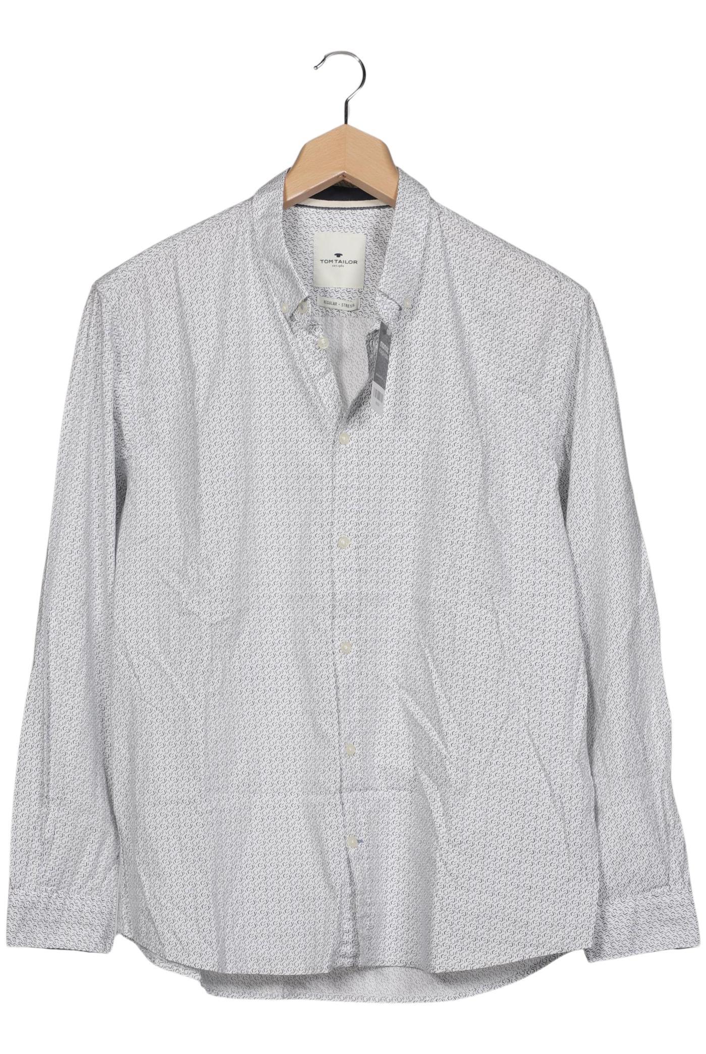 

Tom Tailor Herren Hemd, grau, Gr. 56