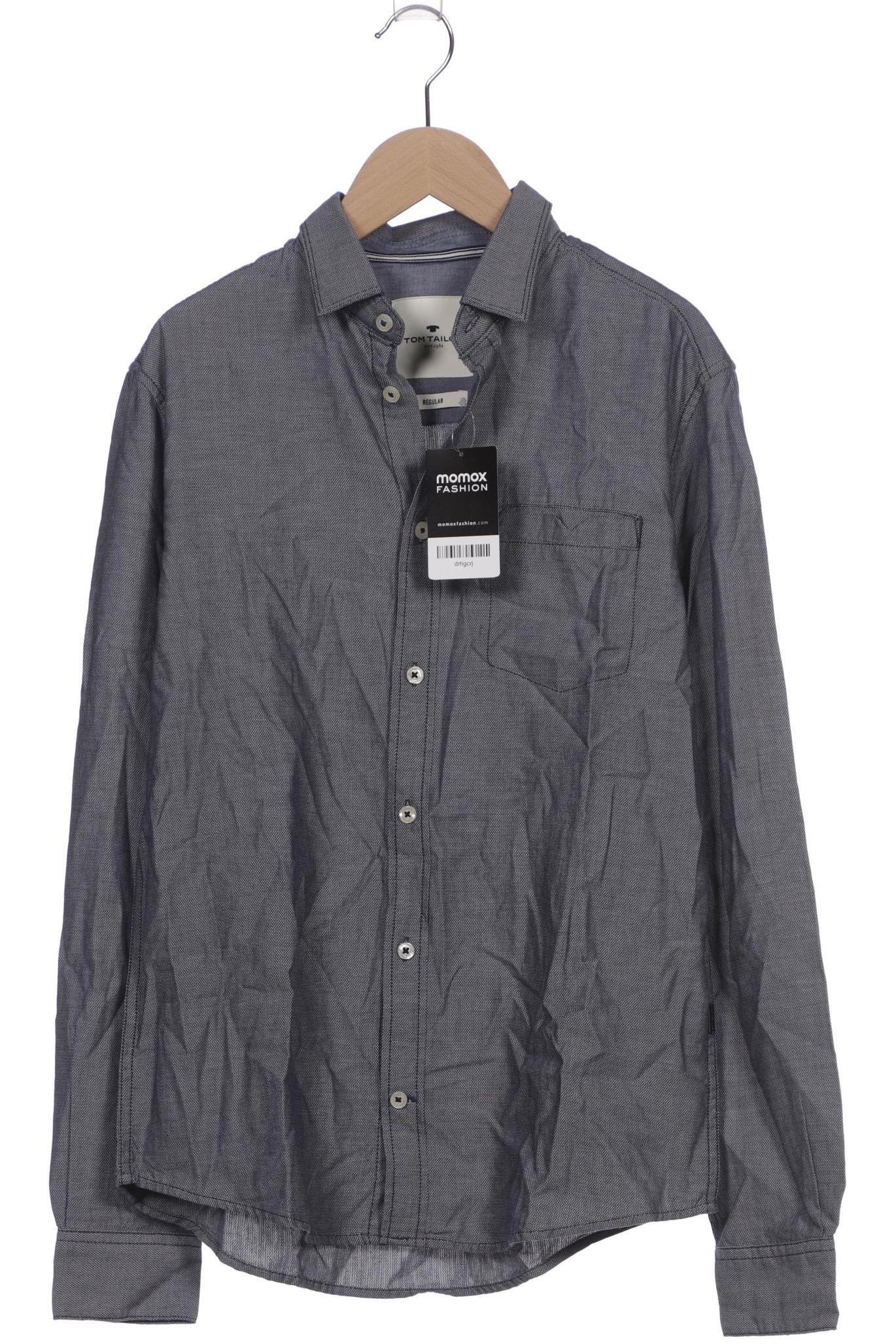 

Tom Tailor Herren Hemd, grau, Gr. 46