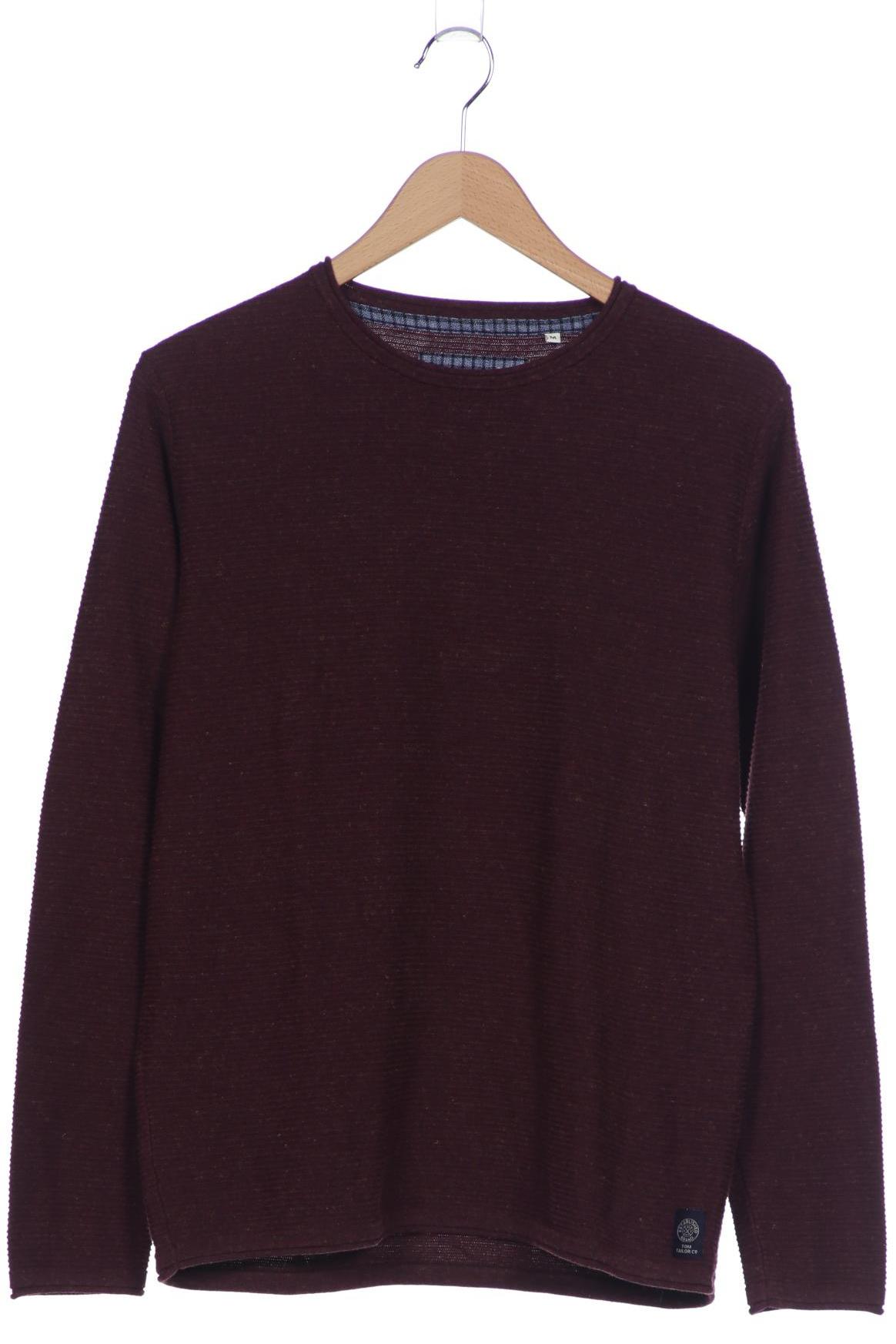 

Tom Tailor Herren Pullover, bordeaux, Gr. 48