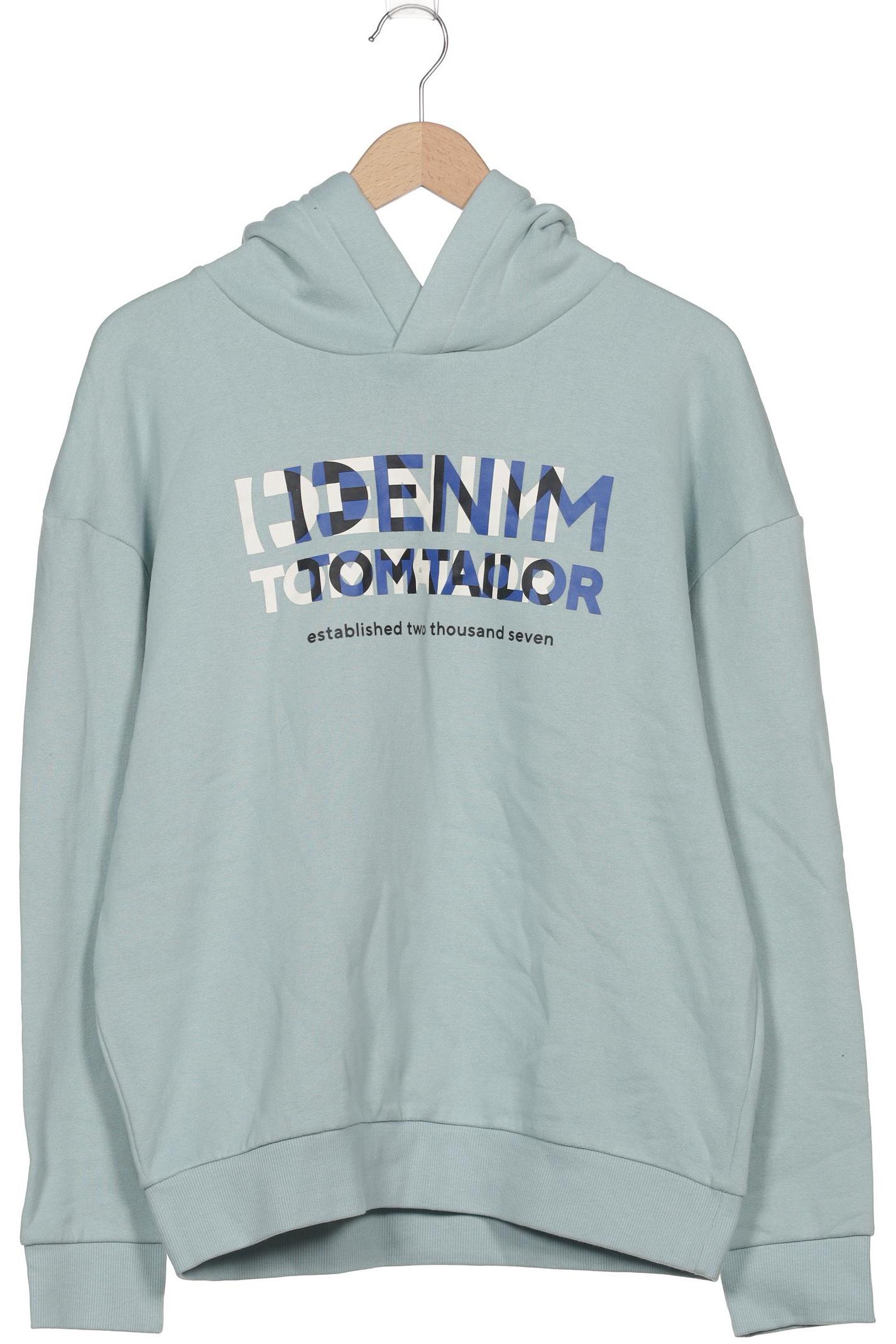 

Tom Tailor Herren Kapuzenpullover, hellblau, Gr. 48