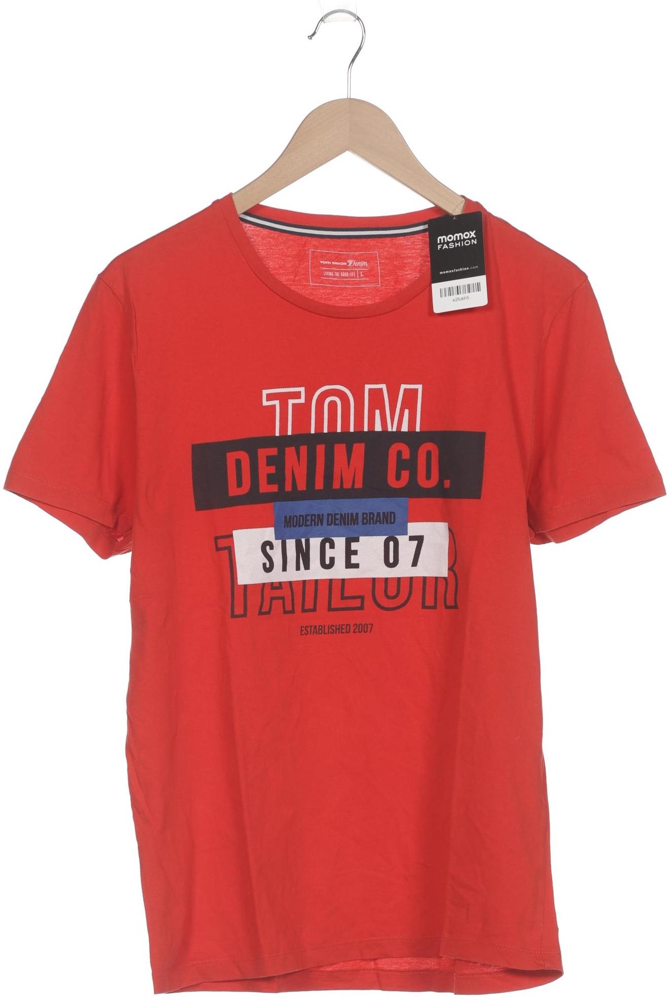 

Tom Tailor Herren T-Shirt, rot, Gr. 52