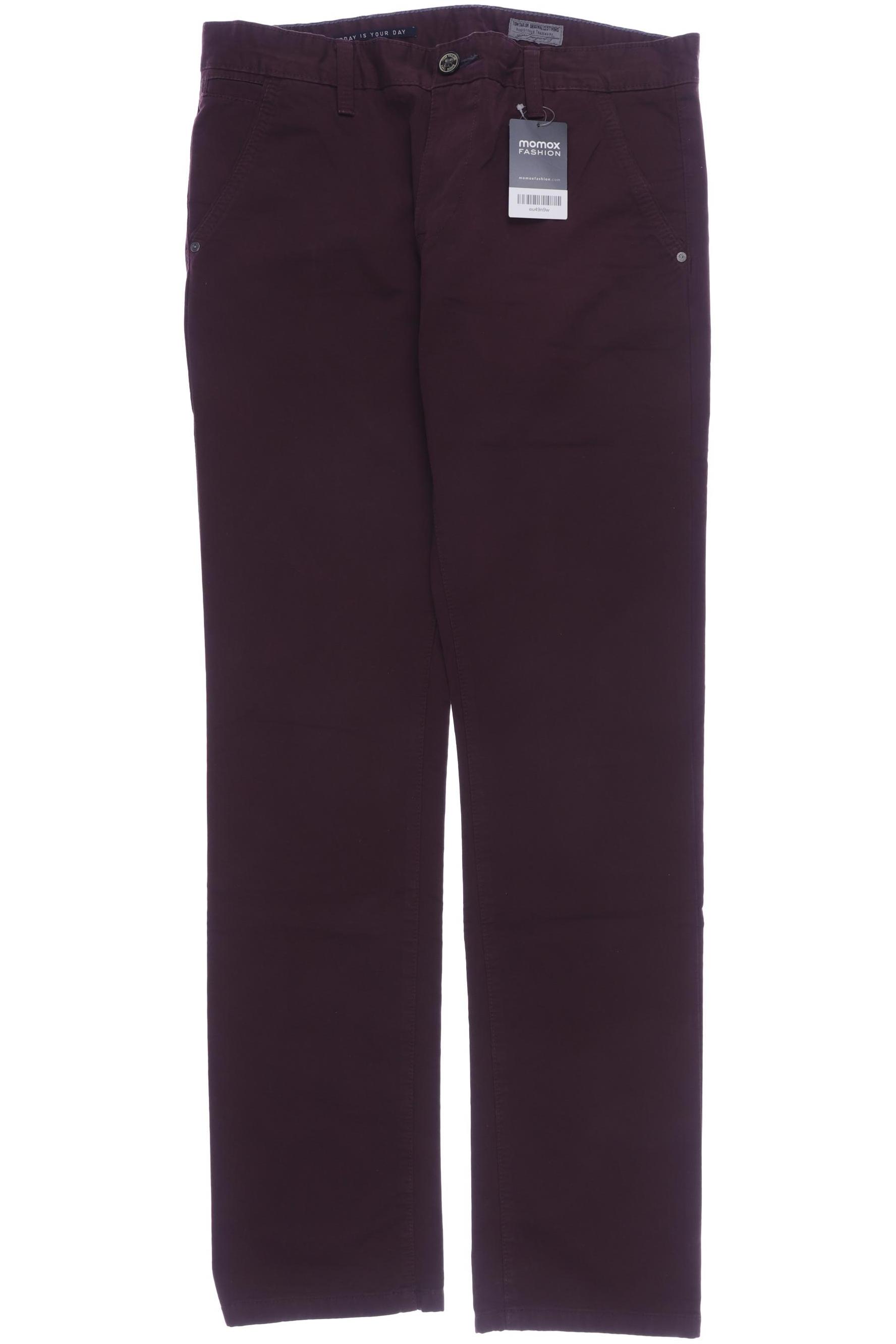 

Tom Tailor Herren Stoffhose, bordeaux