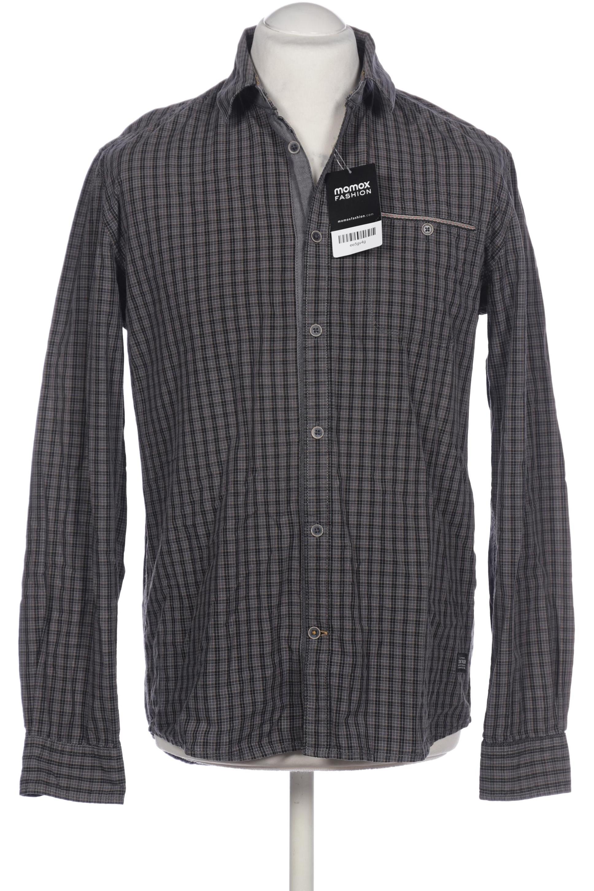

Tom Tailor Herren Hemd, grau, Gr. 48
