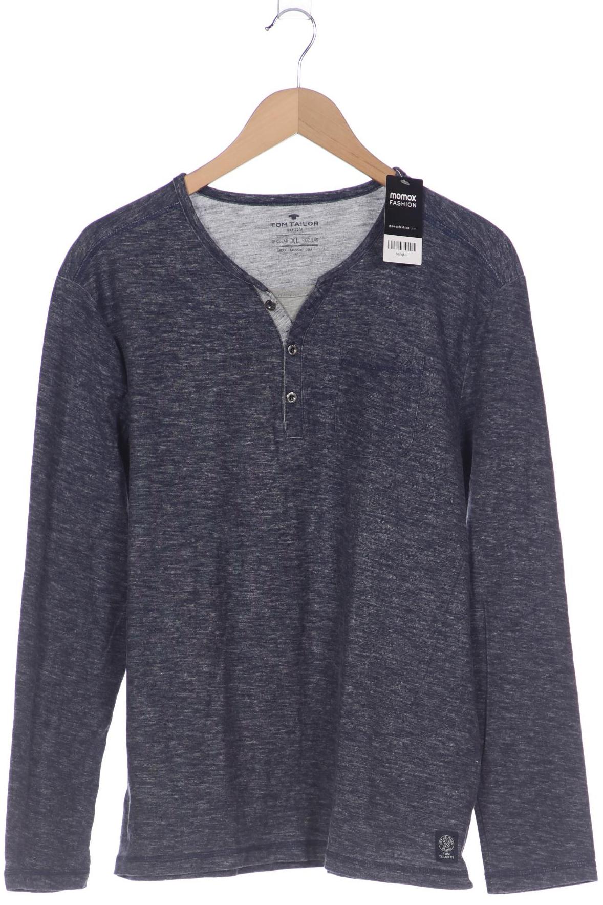 

Tom Tailor Herren Langarmshirt, marineblau, Gr. 54