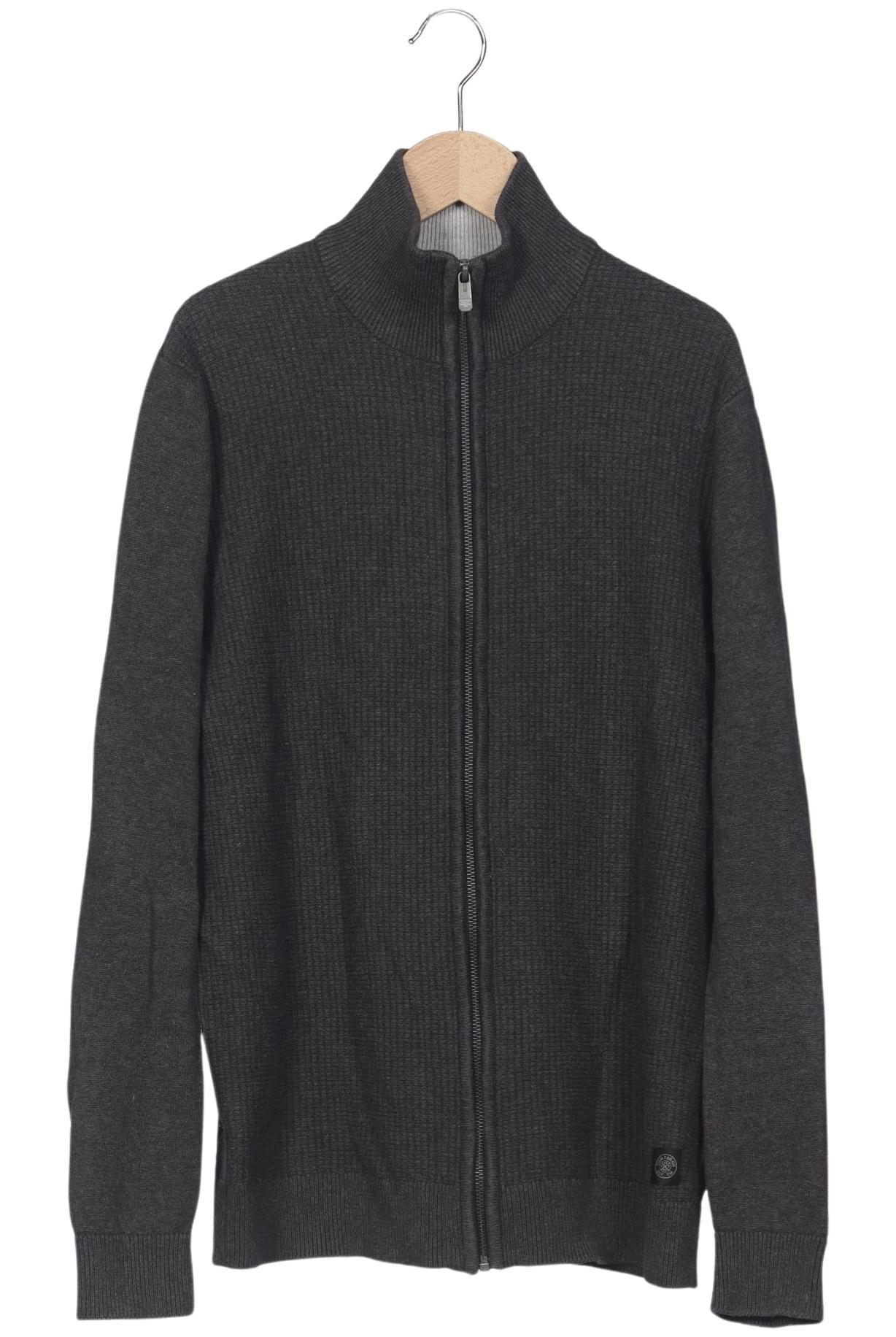 

Tom Tailor Herren Strickjacke, grau, Gr. 52