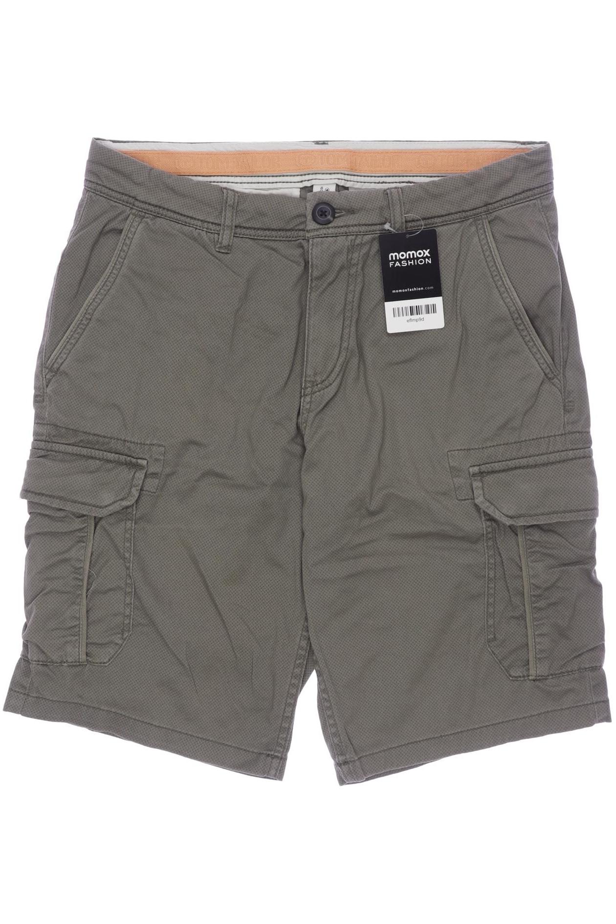 

Tom Tailor Herren Shorts, grün, Gr. 30