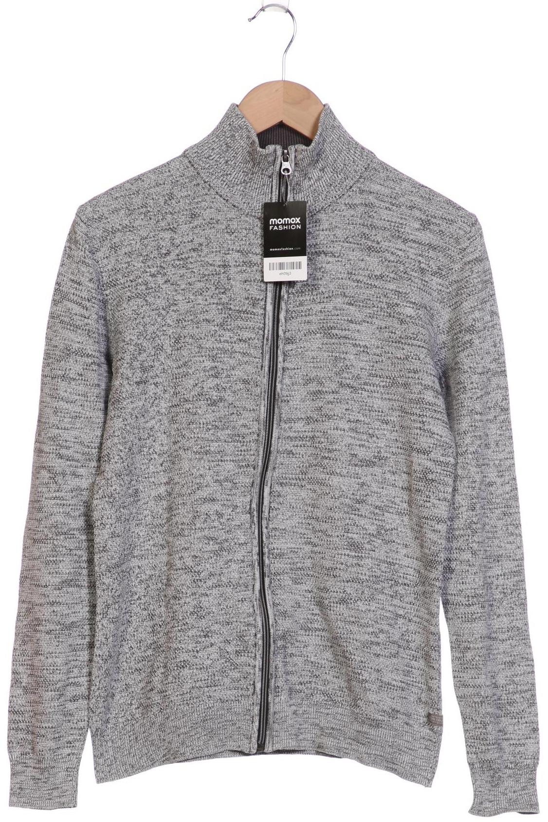 

Tom Tailor Herren Strickjacke, grau, Gr. 48