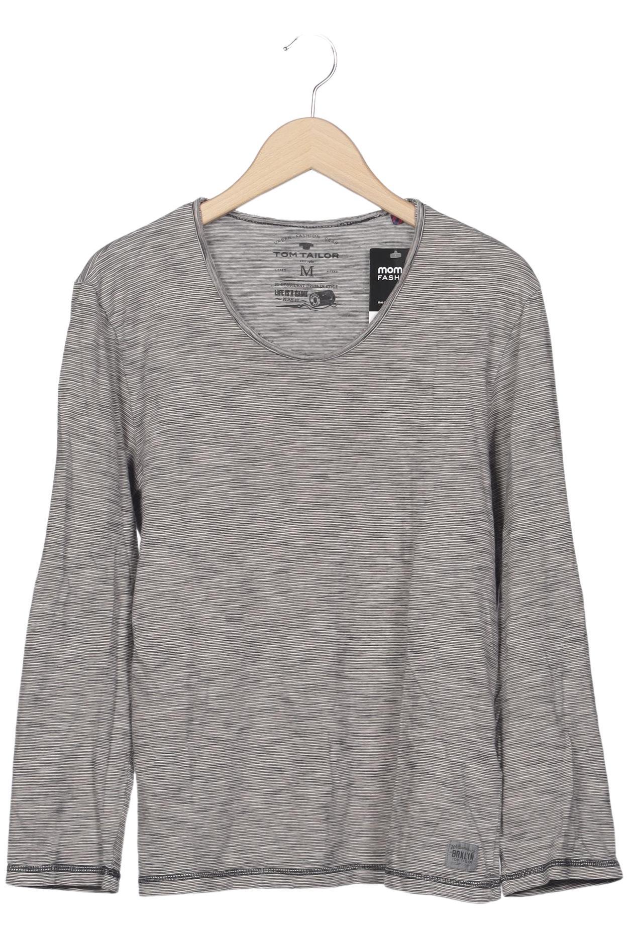 

Tom Tailor Herren Langarmshirt, grau, Gr. 48