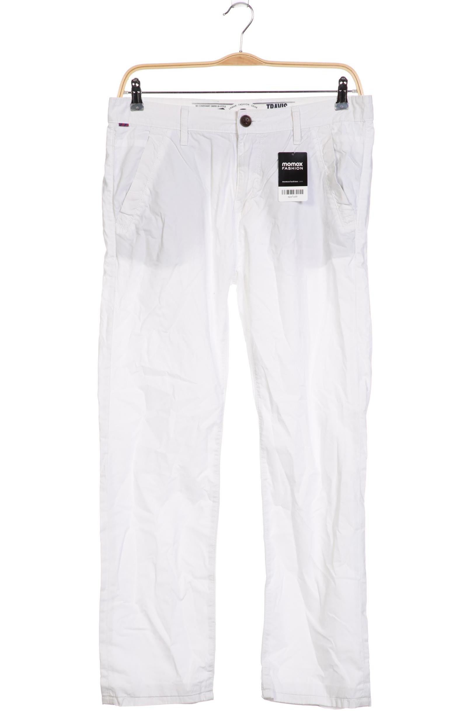 

Tom Tailor Herren Stoffhose, weiß, Gr. 33