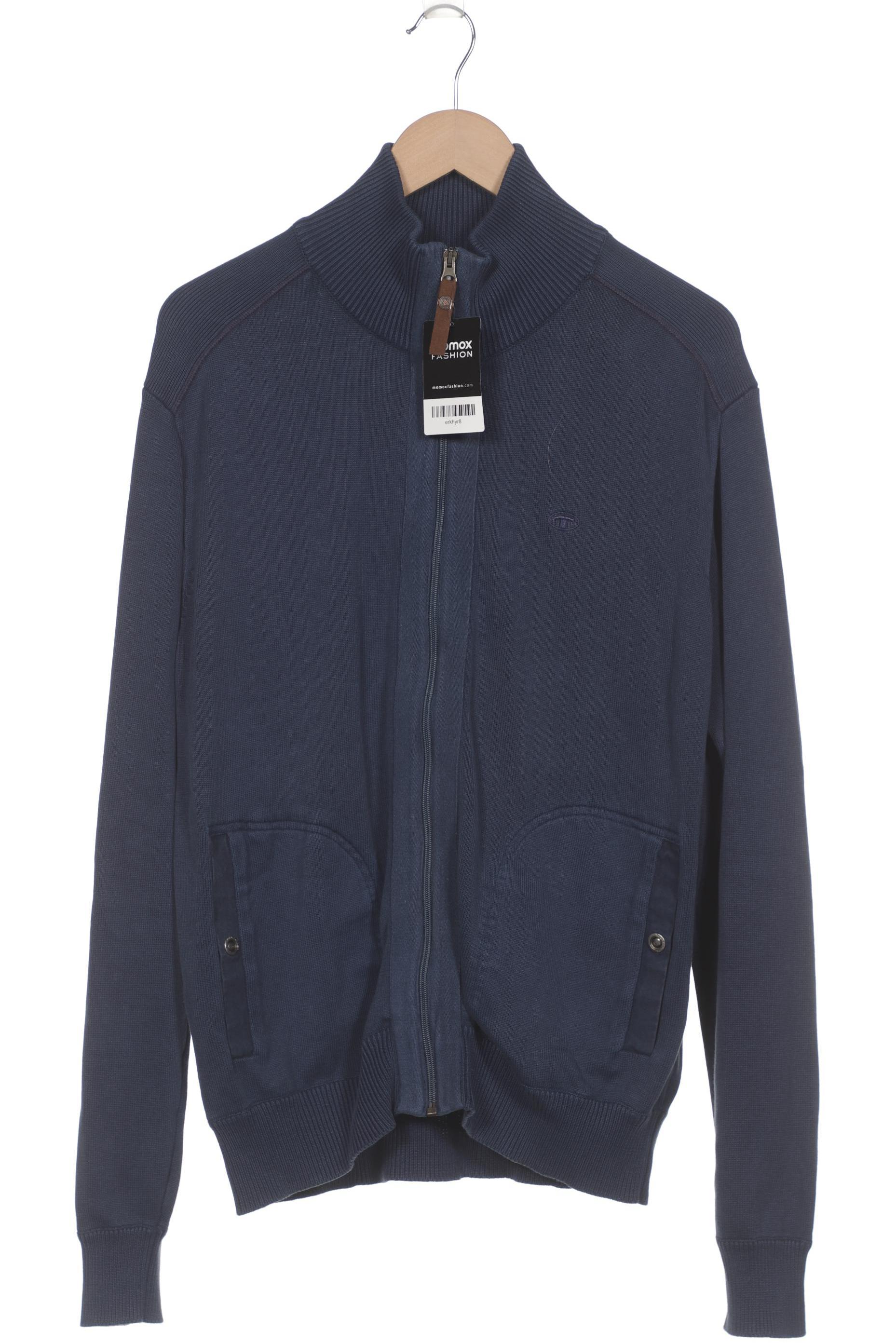 

Tom Tailor Herren Strickjacke, blau, Gr. 52