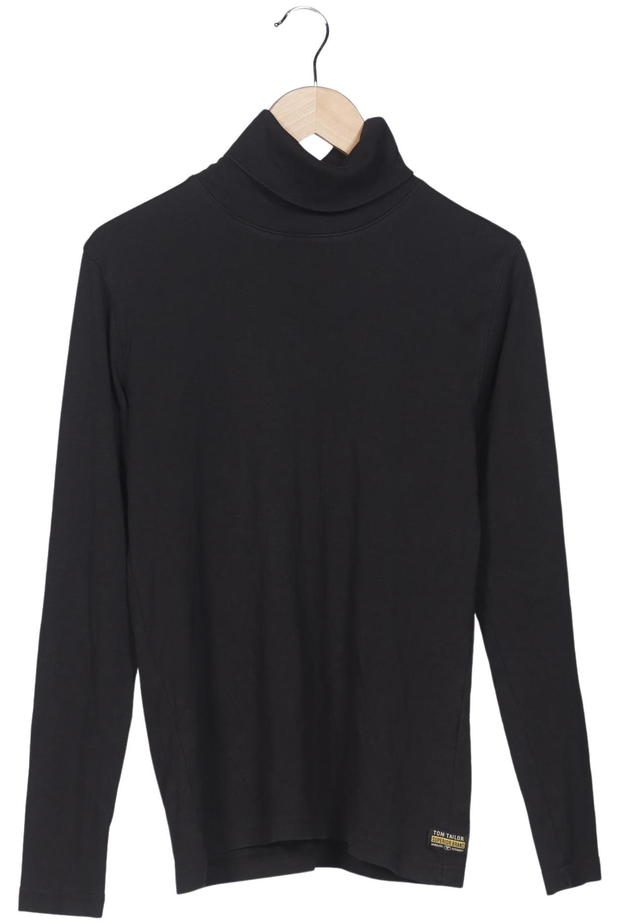 

Tom Tailor Herren Langarmshirt, schwarz, Gr. 48