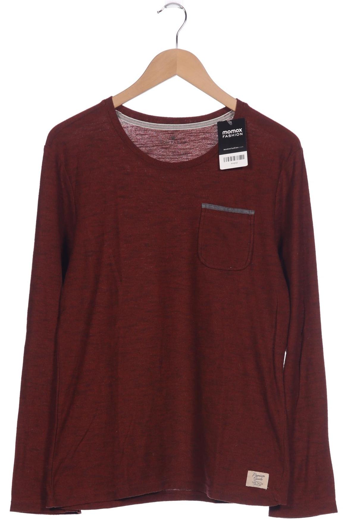

Tom Tailor Herren Langarmshirt, braun, Gr. 48